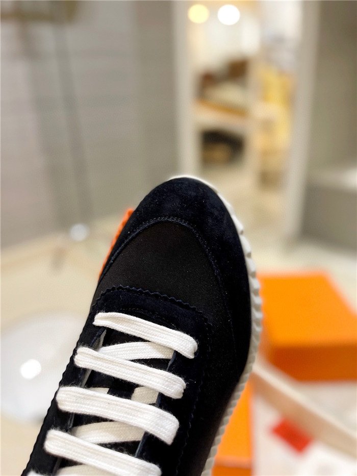 Hermes Bouncing Sneaker Black Red