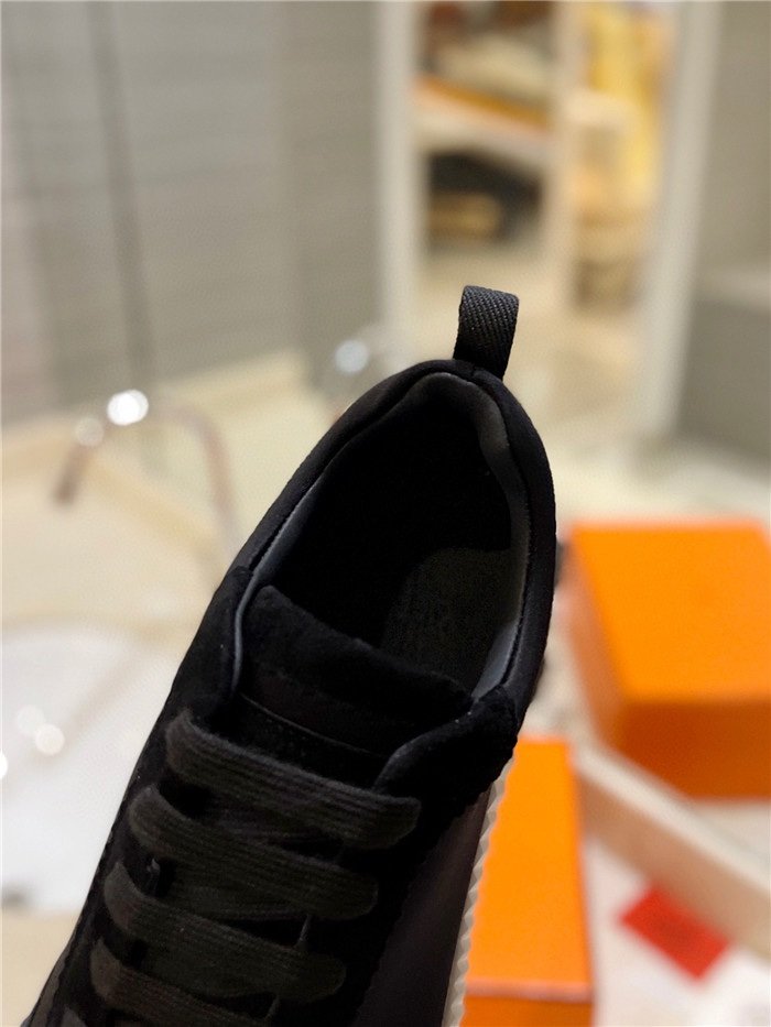 Hermes Bouncing Sneaker Black-White