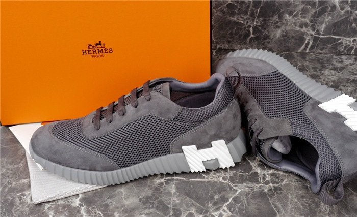 Hermes Bouncing Sneaker Grey White