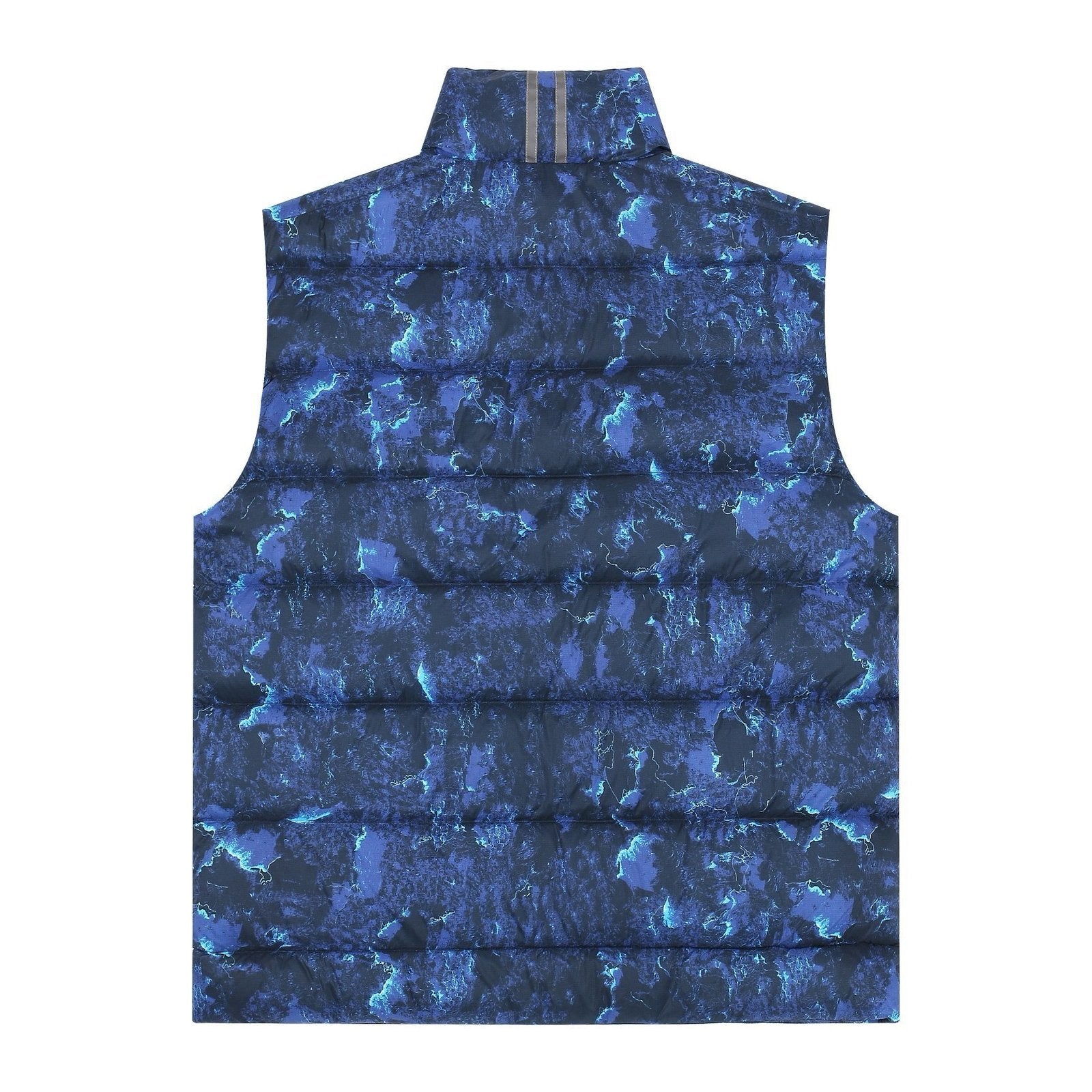 Canada Goose Crofton Down Bodywarmer In Blue Camouflage