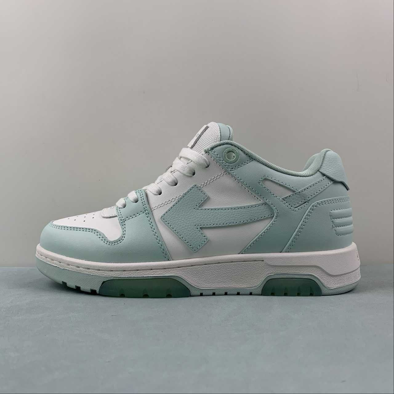 Off-White Out Of Office Low Top Mint Green