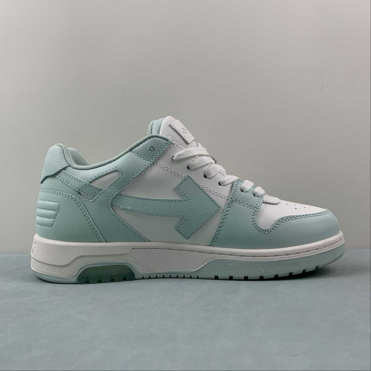 Off-White Out Of Office Low Top Mint Green