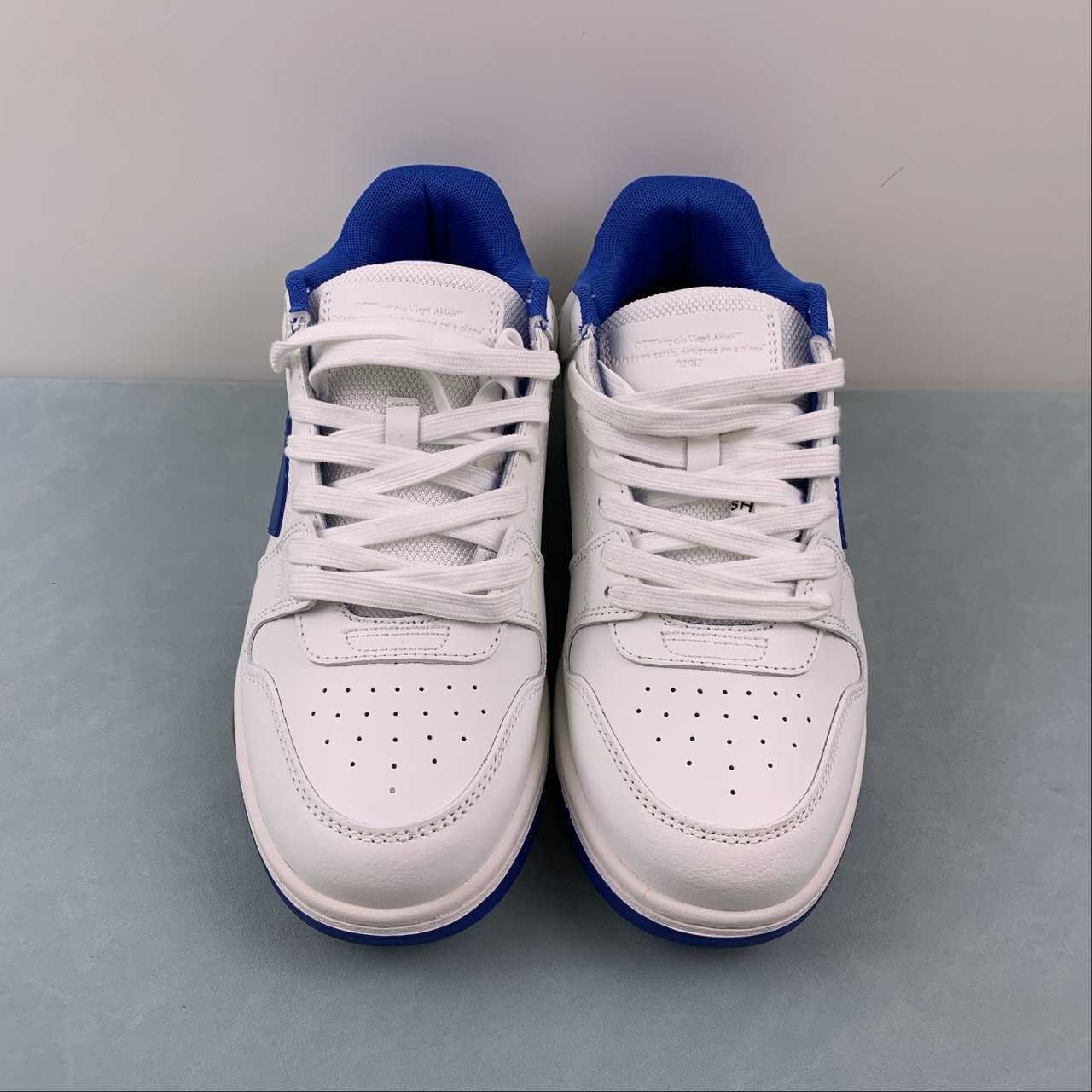 Off-White Out Of Office Low Top White/Royal Blue