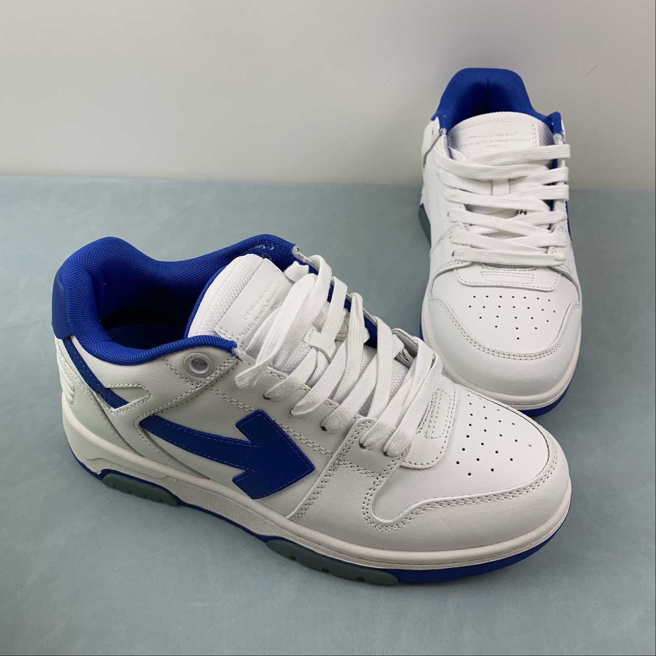 Off-White Out Of Office Low Top White/Royal Blue