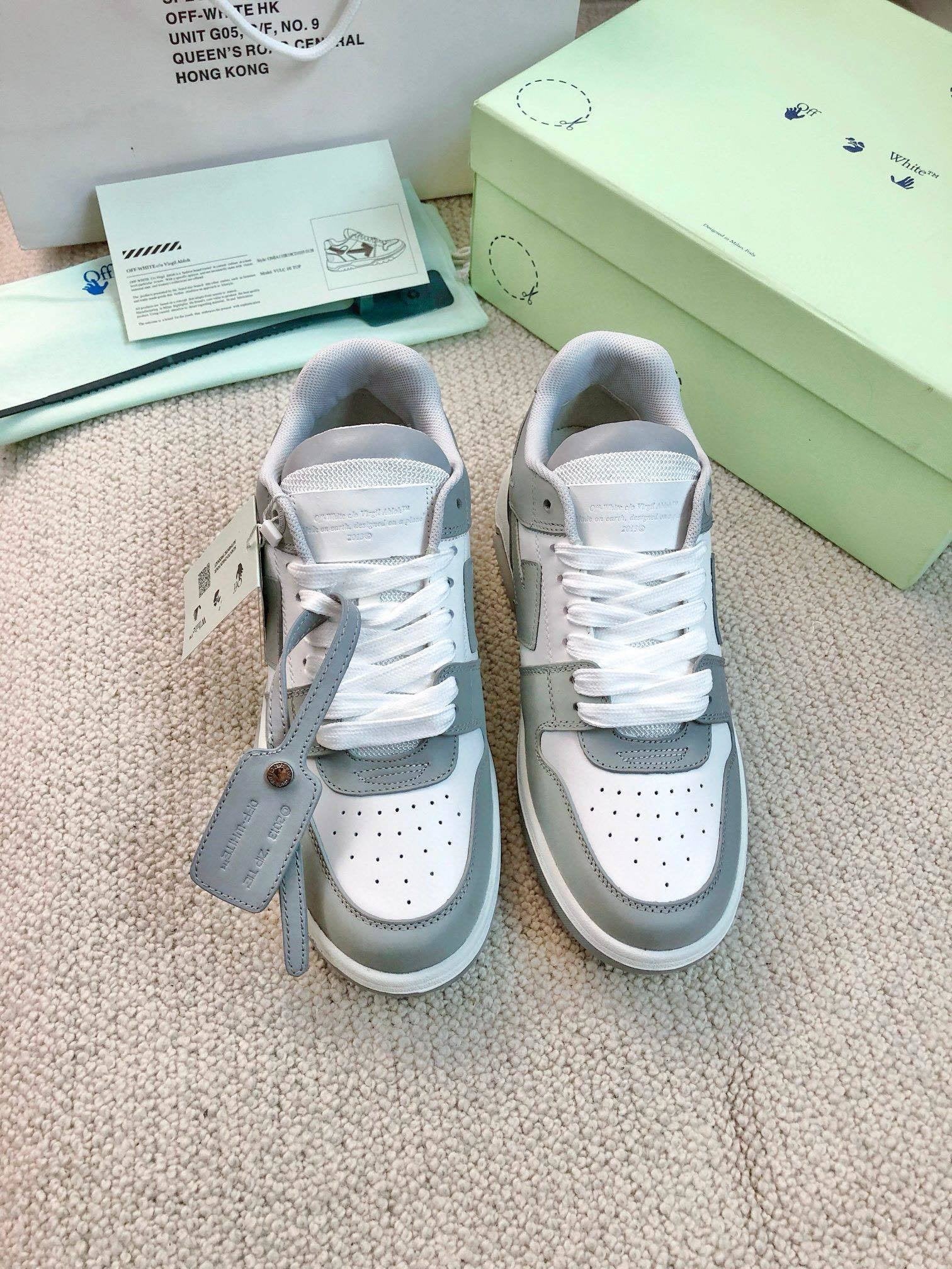 Off-White Out Of Office Low Top White/Grey