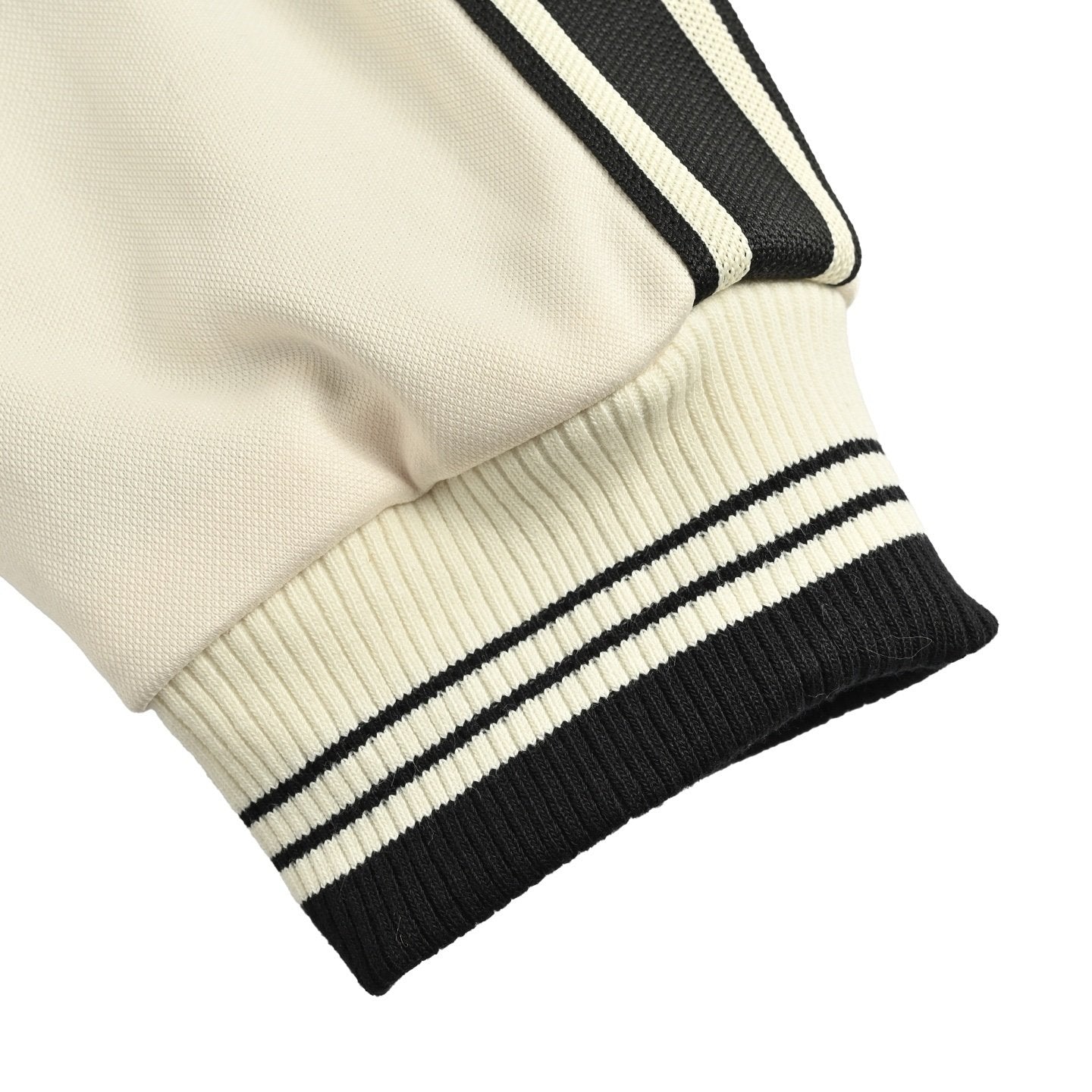 Celine Triomphe Track Jacket Black Cream