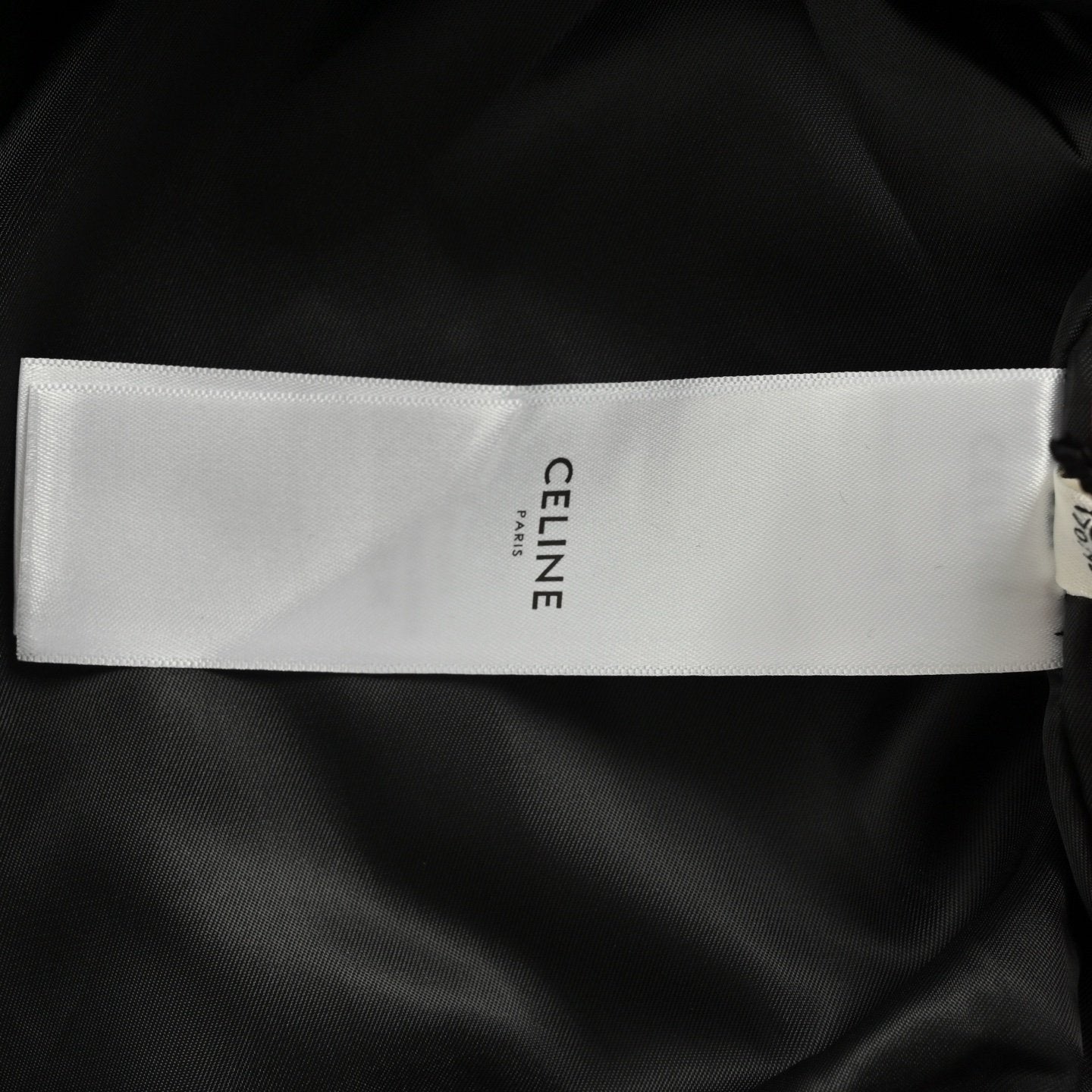 Celine Triomphe Track Jacket Black Cream