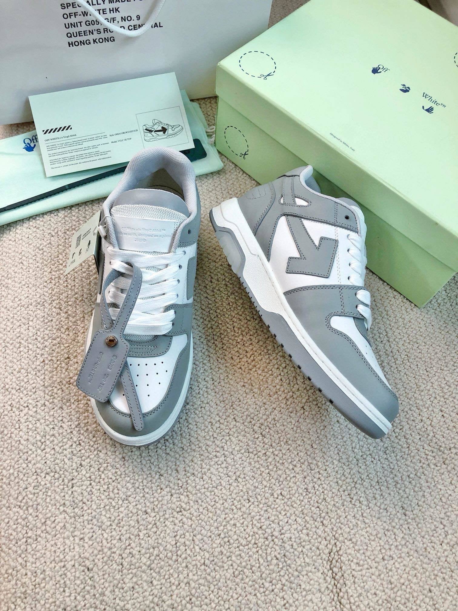 Off-White Out Of Office Low Top White/Grey