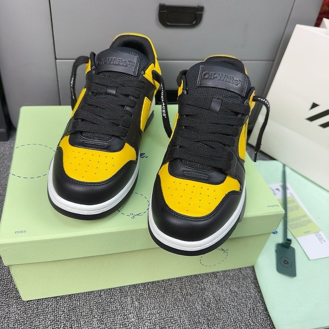 Off-White Out Of Office Low Top Yellow/Black