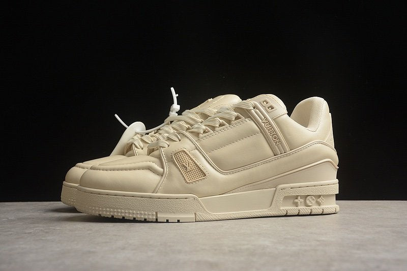 Louis Vuitton Trainer Triple Beige