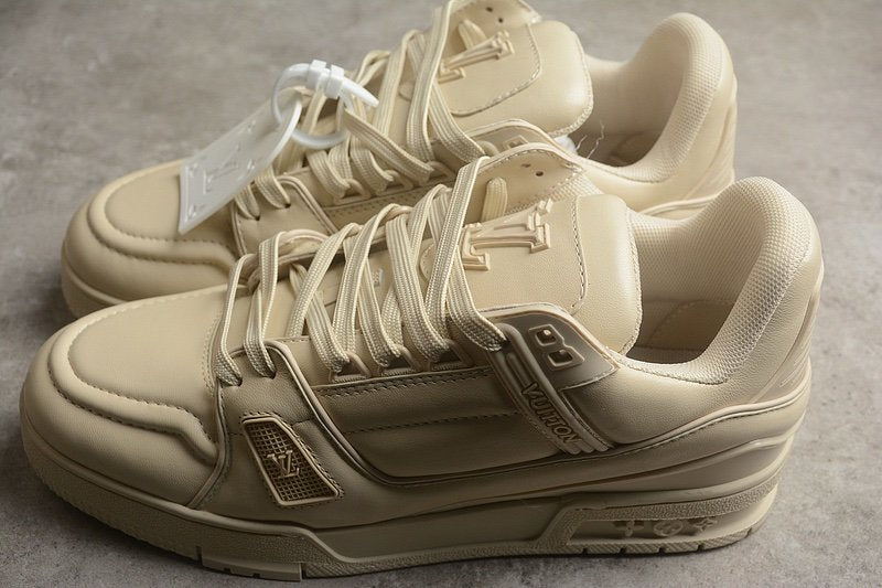 Louis Vuitton Trainer Triple Beige