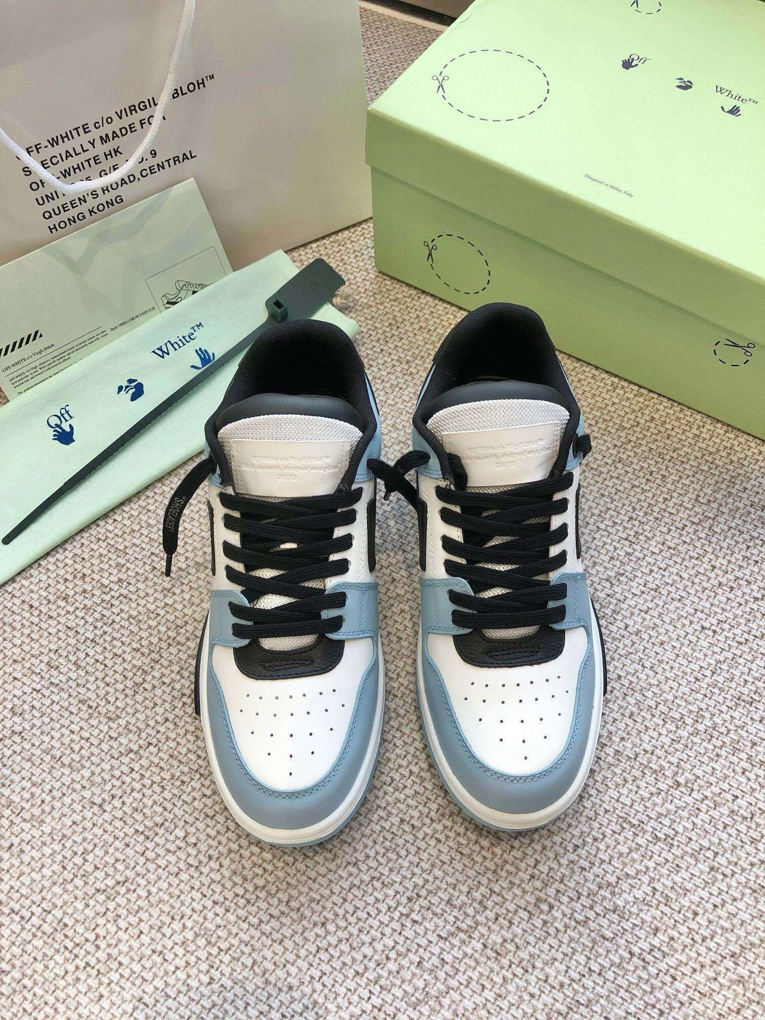 Off-White Out Of Office Low Top Blue/Black White