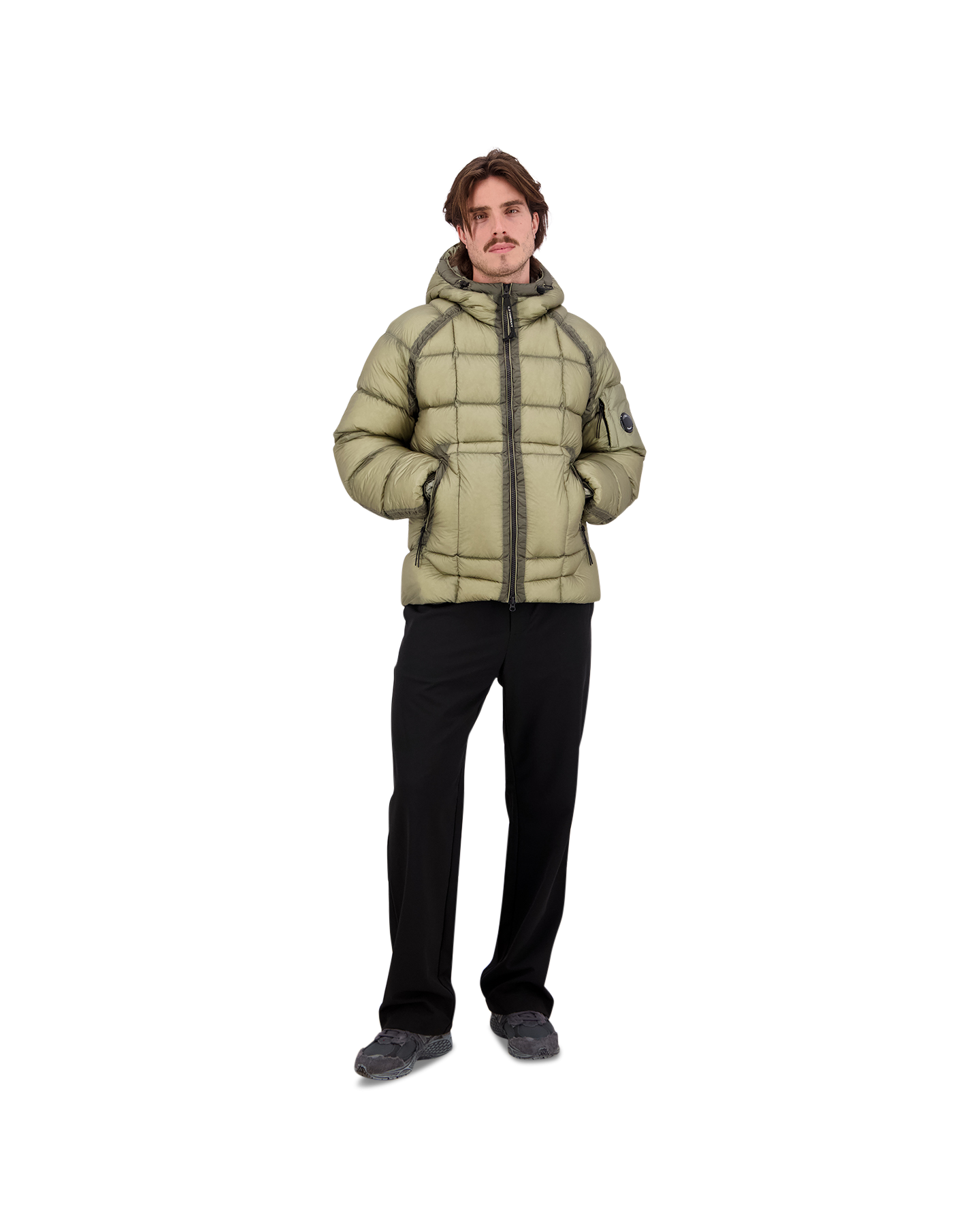 CP Company DD Shell Down Jacket Green