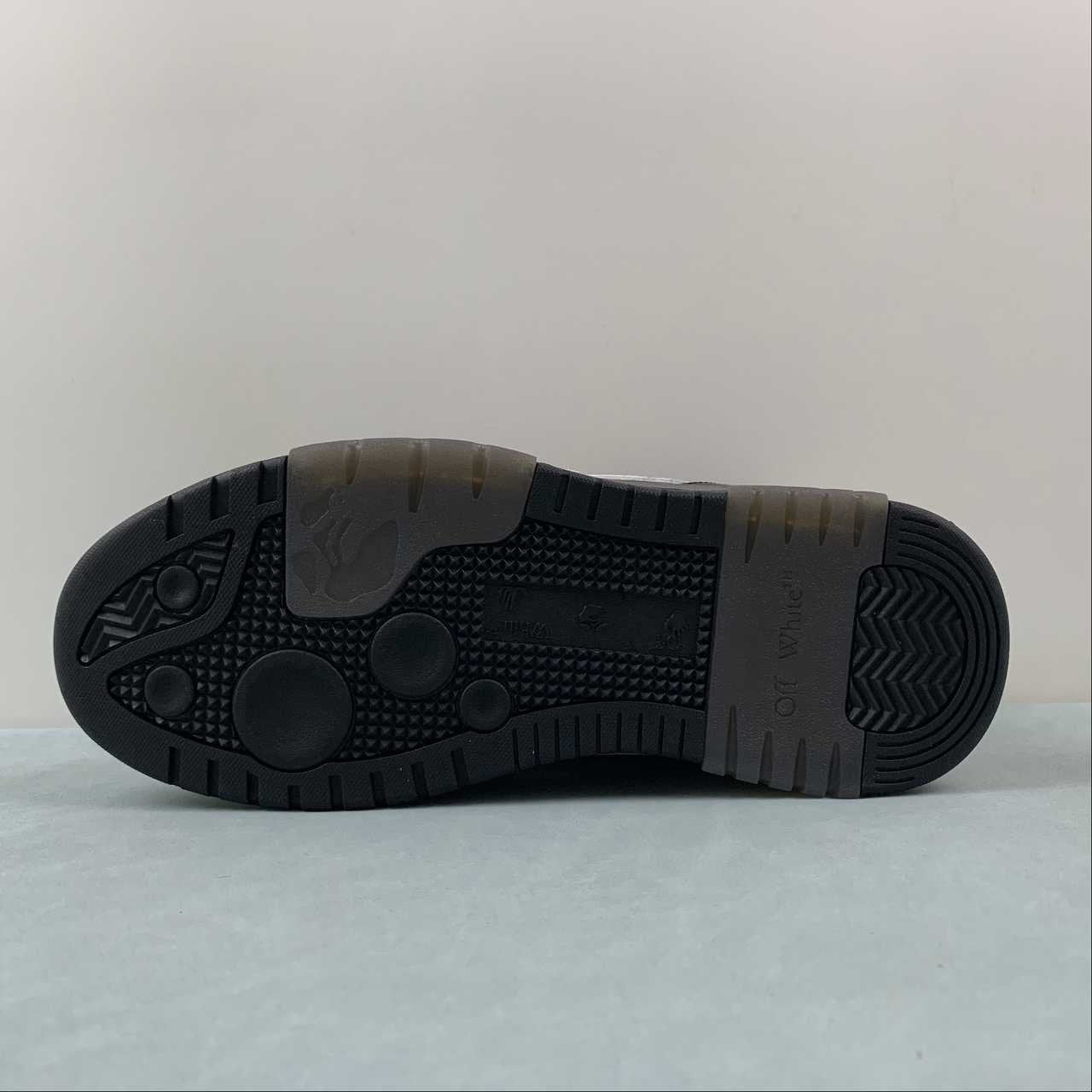 Off-White Out Of Office Low Top Black On Black White