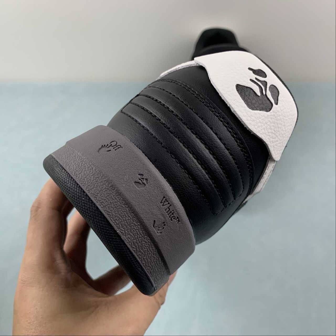 Off-White Out Of Office Low Top Black On Black White