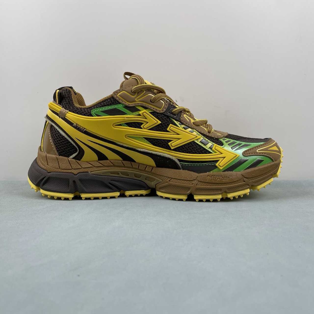 Off-White Be Right Back Brown Yellow