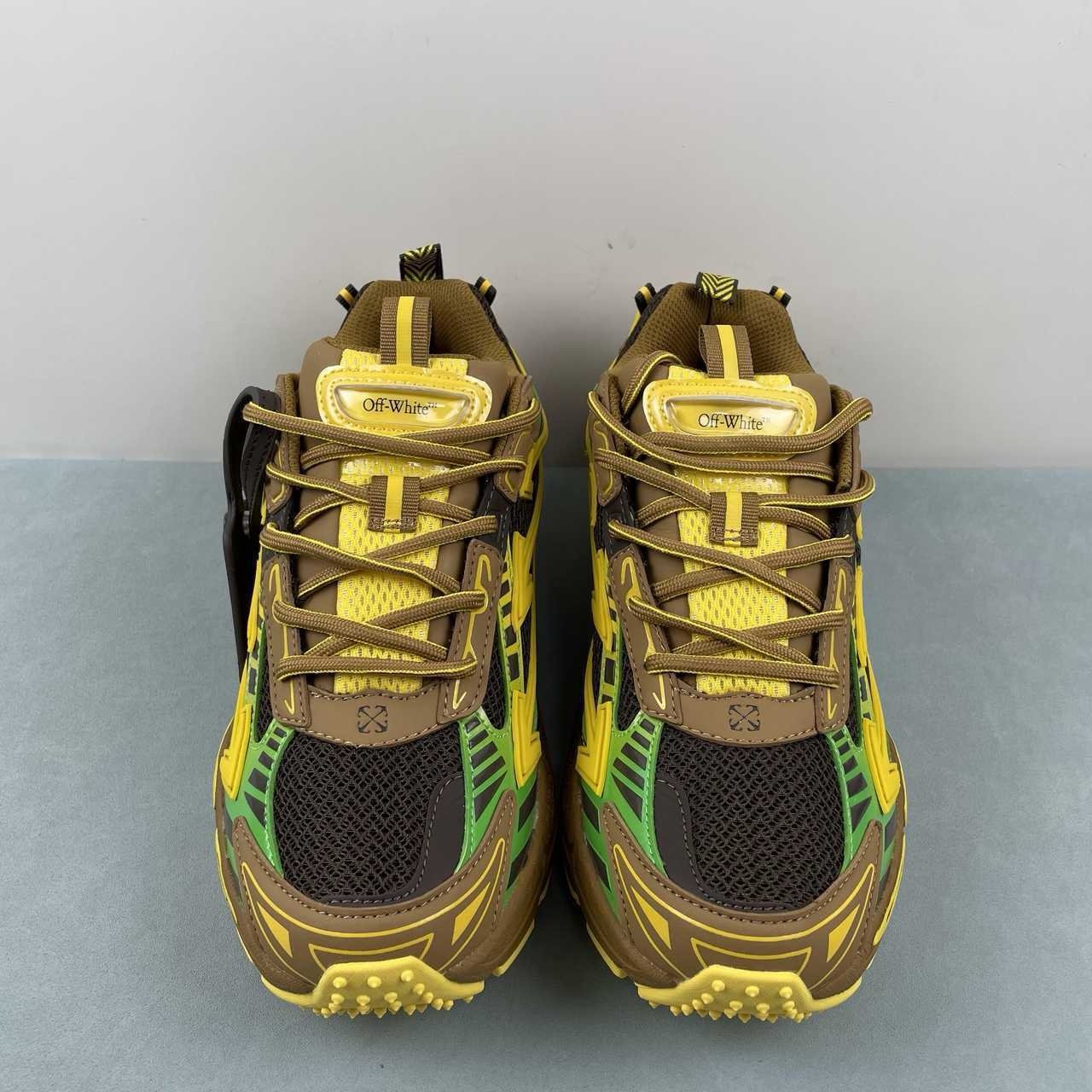 Off-White Be Right Back Brown Yellow