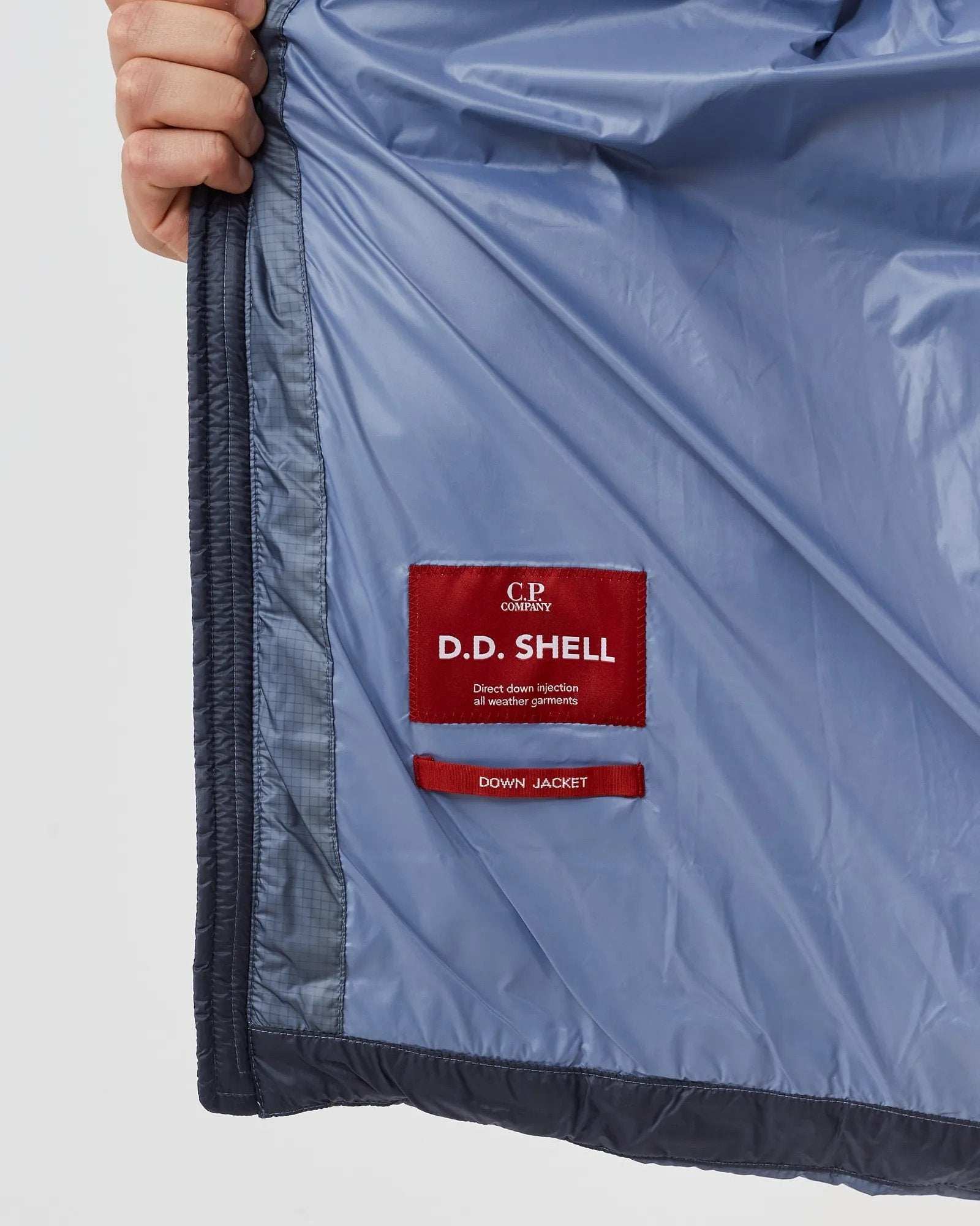 CP Company DD Shell Down Jacket Blue