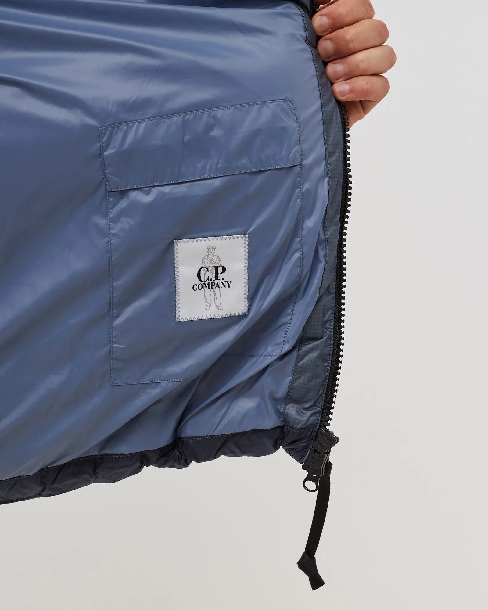 CP Company DD Shell Down Jacket Blue