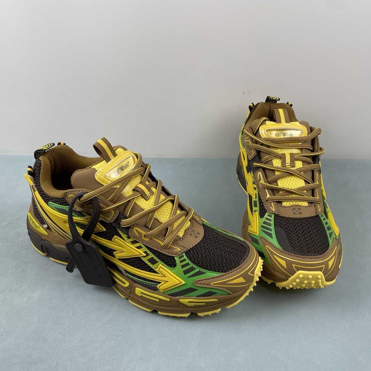 Off-White Be Right Back Brown Yellow