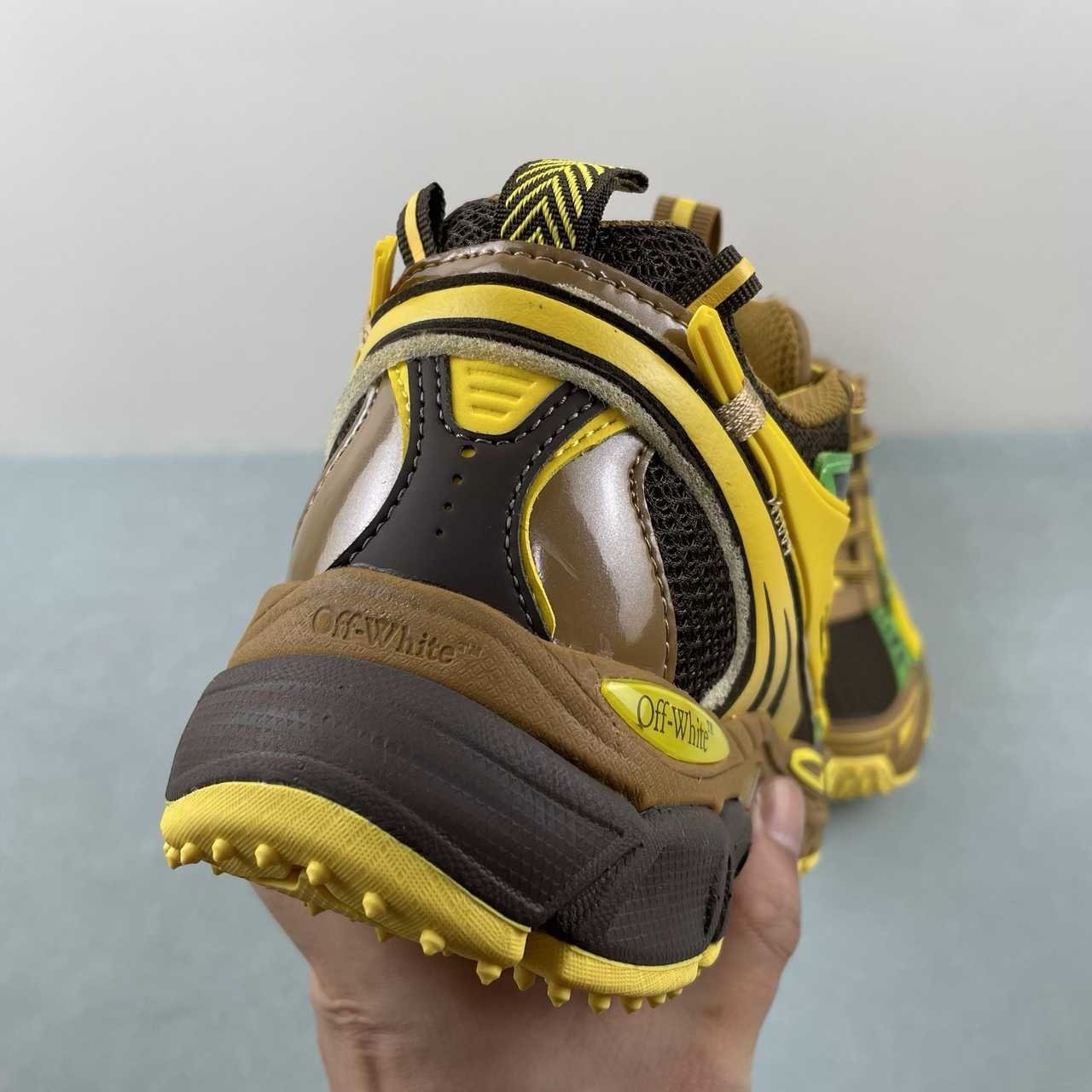 Off-White Be Right Back Brown Yellow