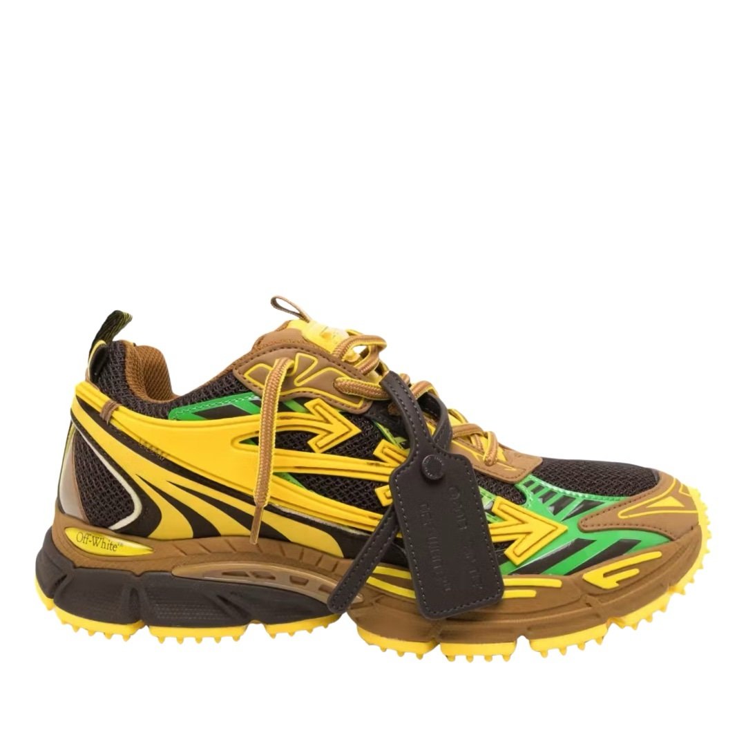 Off-White Be Right Back Brown Yellow