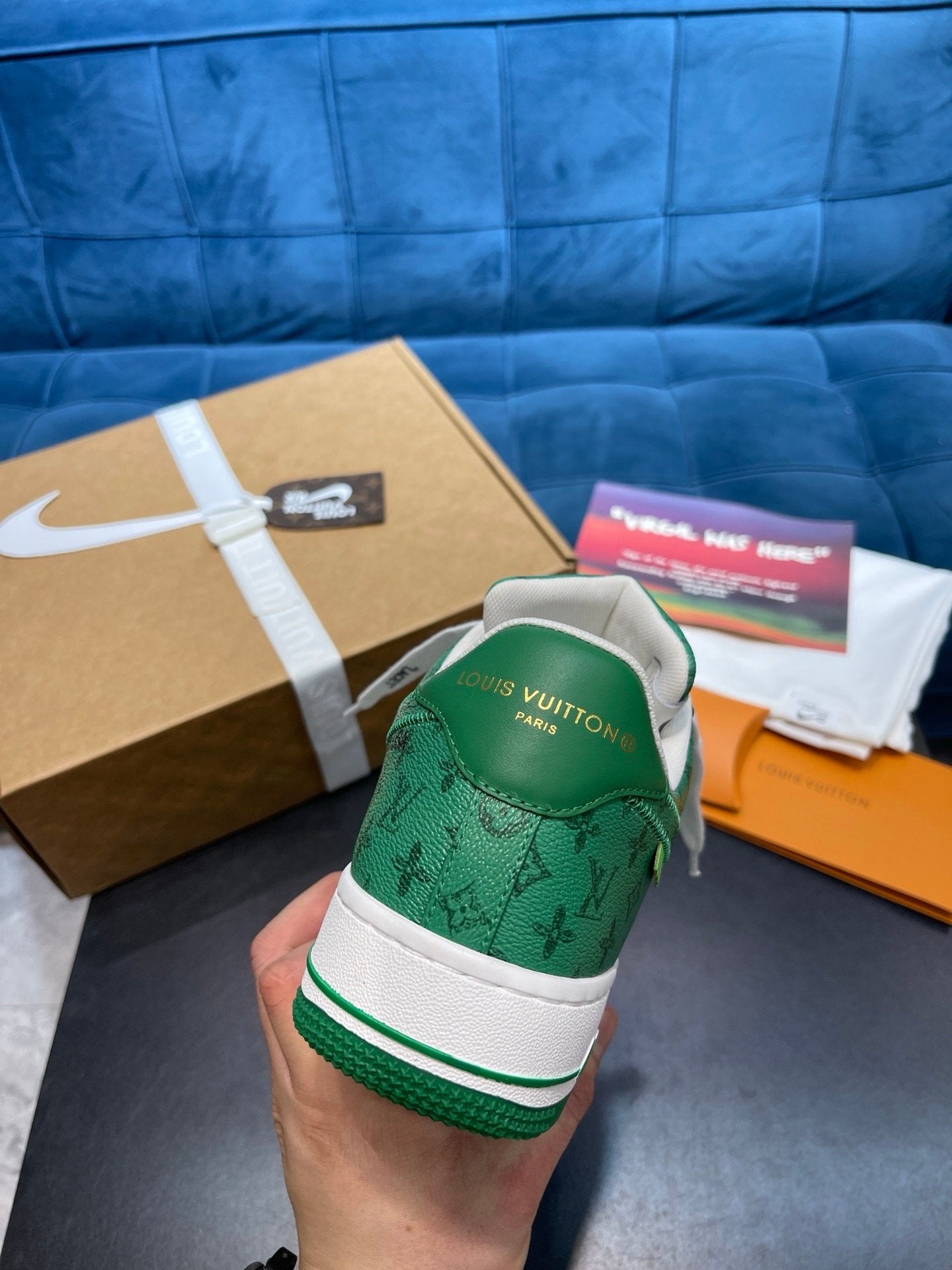 Nike X Louis Vuitton X Air Force 1 Virgil Abloh