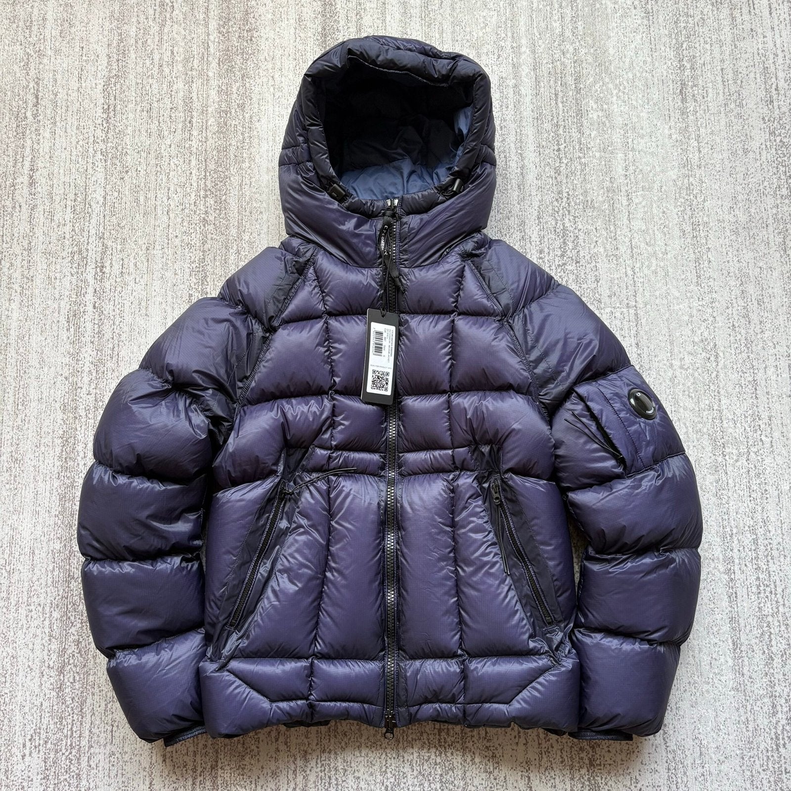 CP Company DD Shell Down Jacket Navy Blue