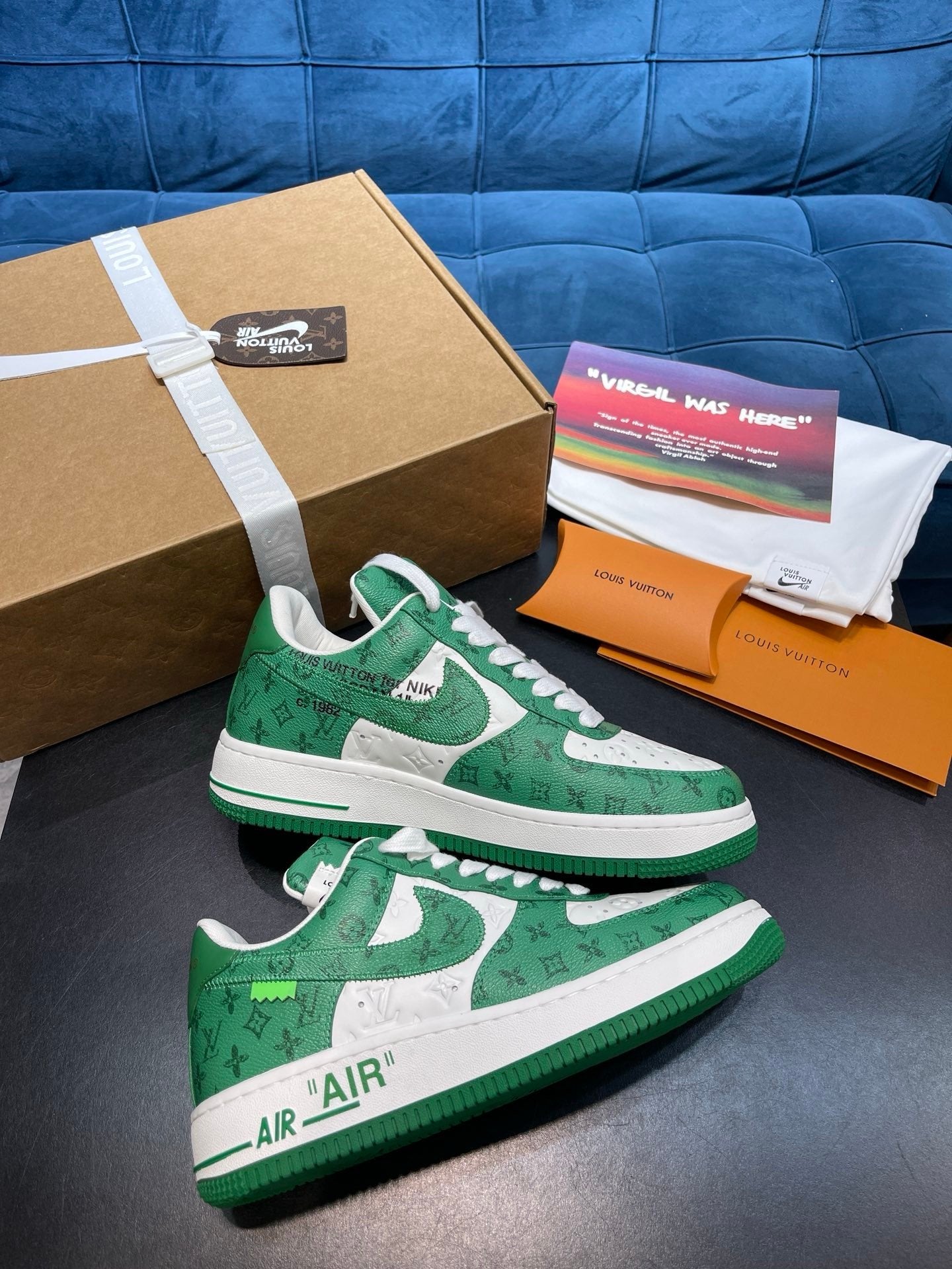 Nike X Louis Vuitton X Air Force 1 Virgil Abloh