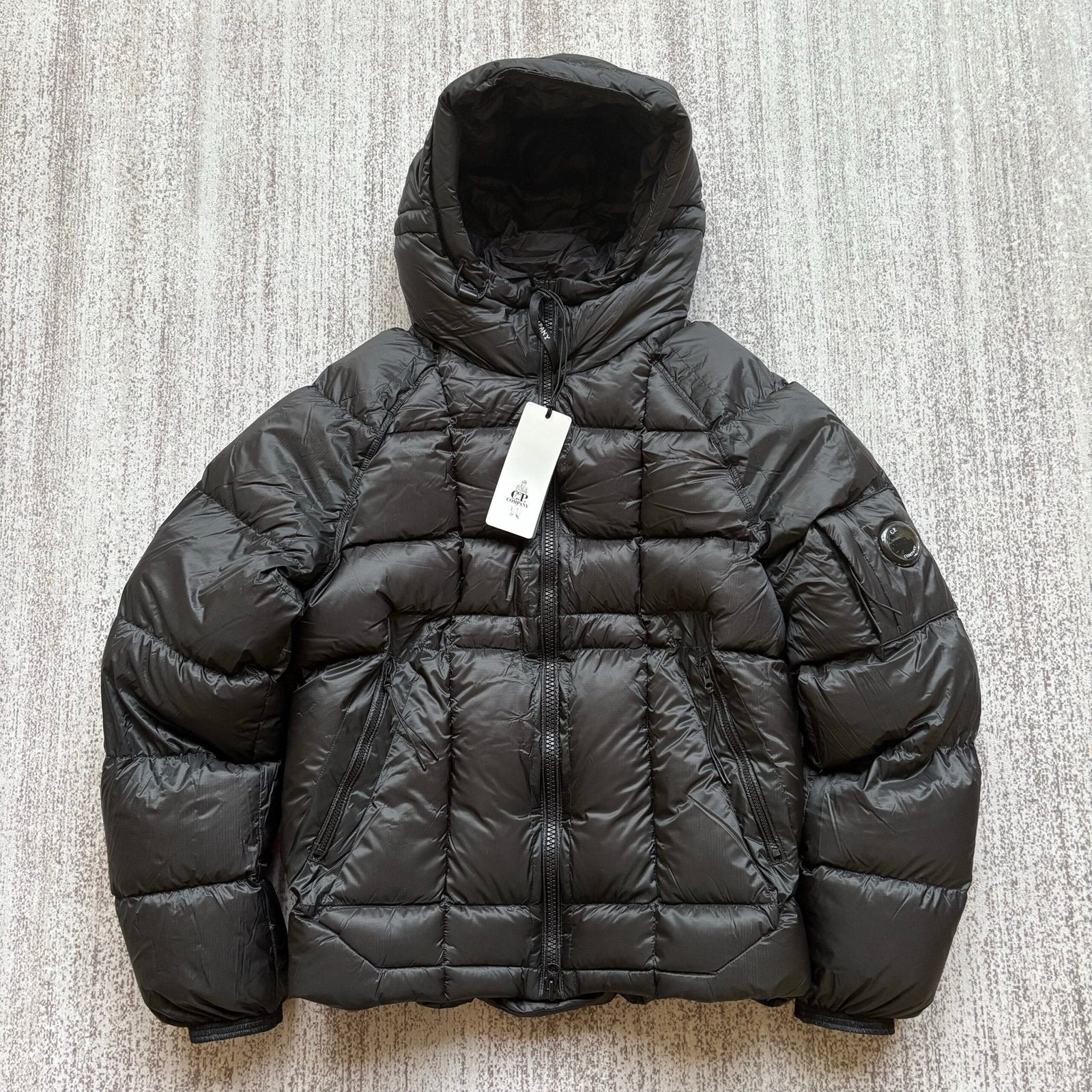 CP Company DD Shell Down Jacket Black