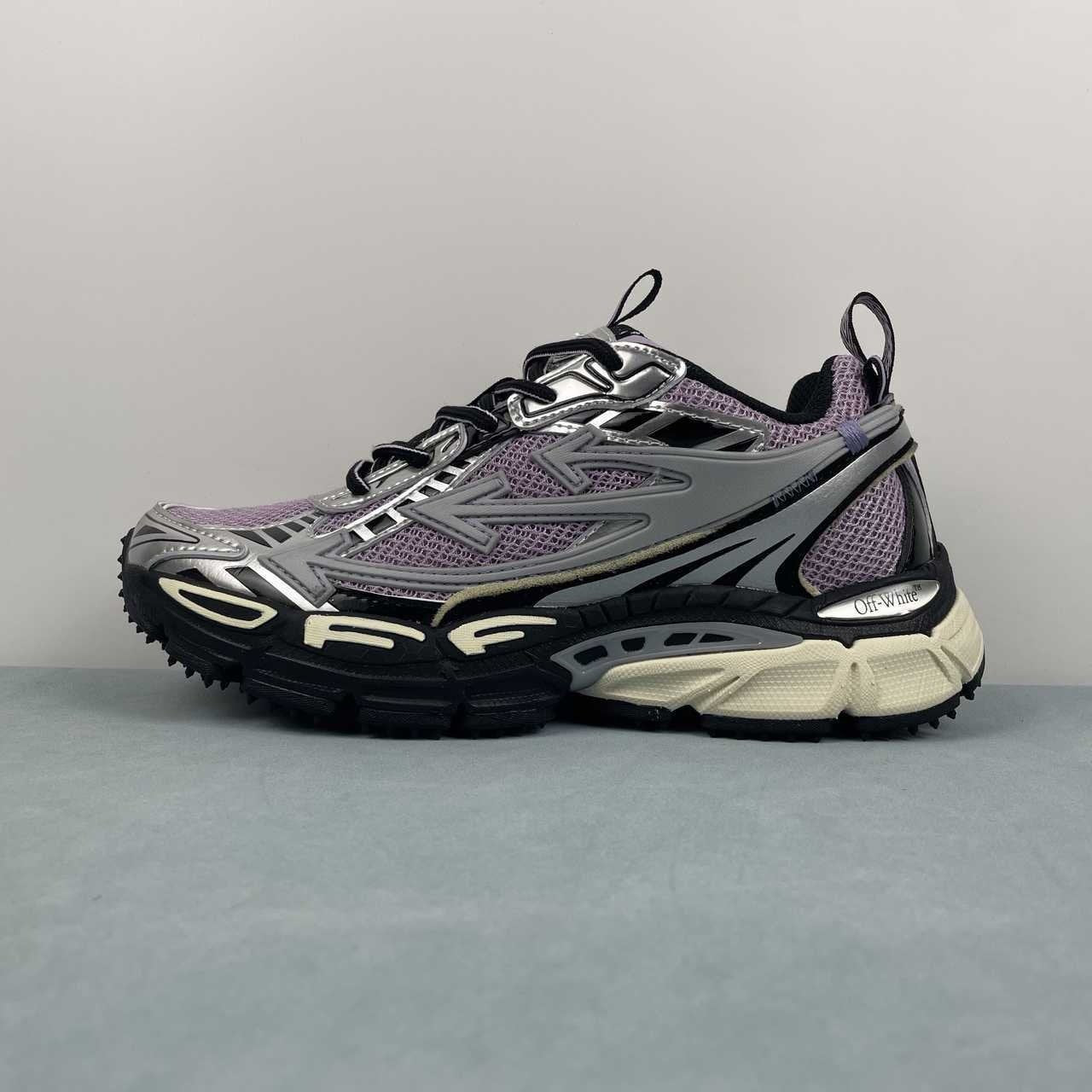 Off-White Be Right Back Purple Grey Black