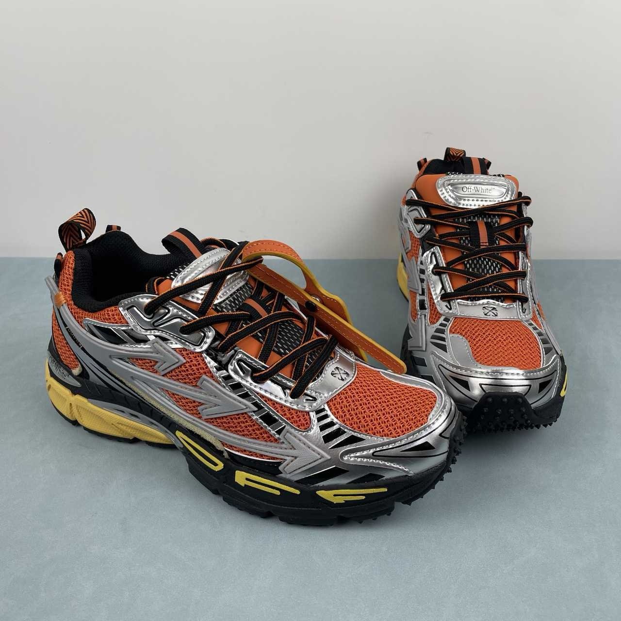 Off-White Be Right Back Orange Grey Yellow