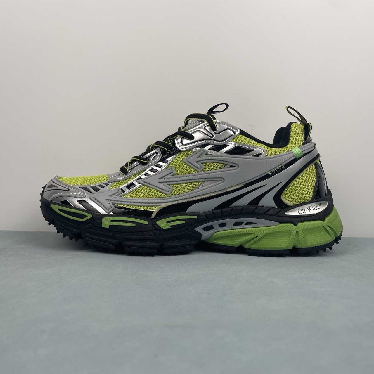 Off-White Be Right Back Neon Green Black