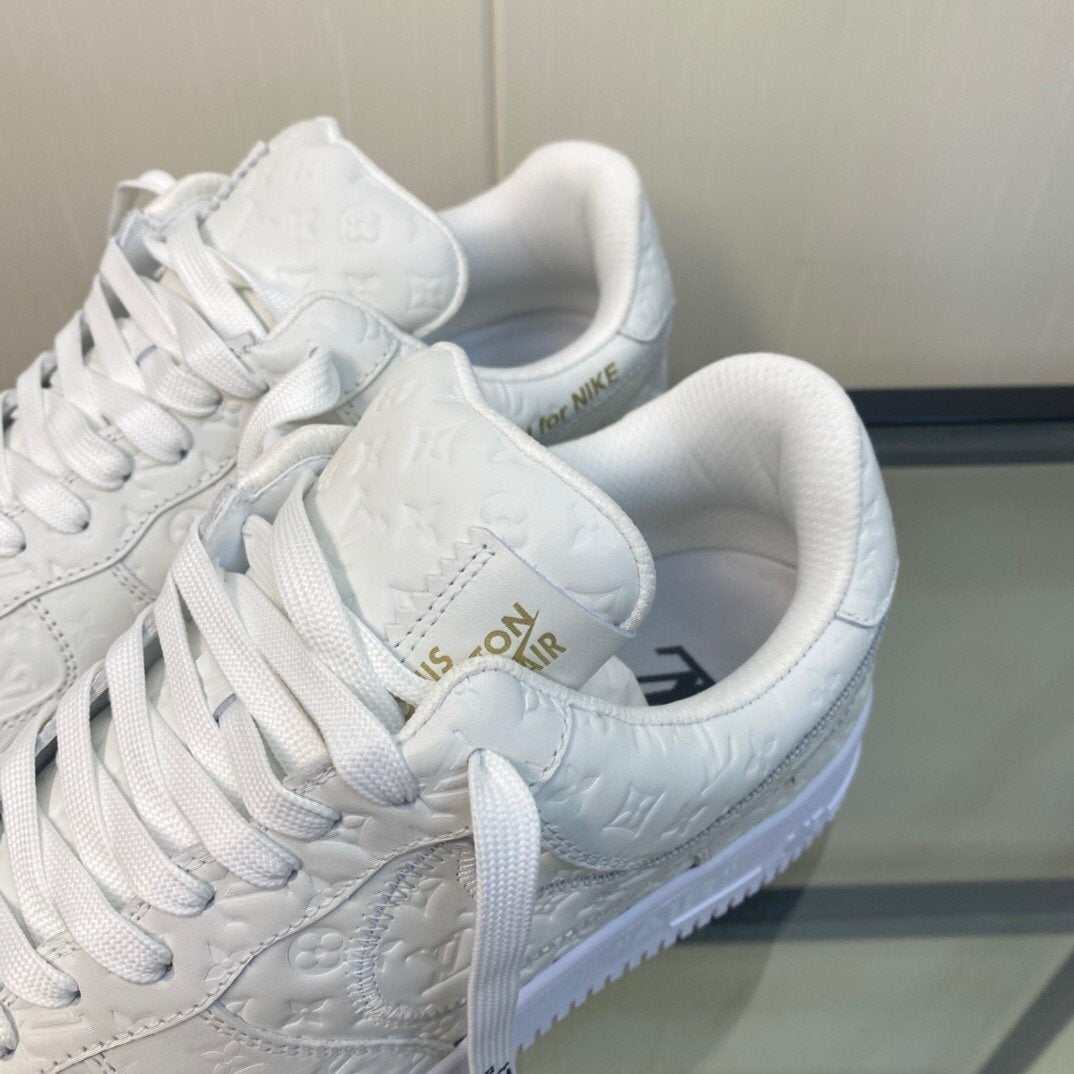 Louis Vuitton X Nike Air Force 1 White