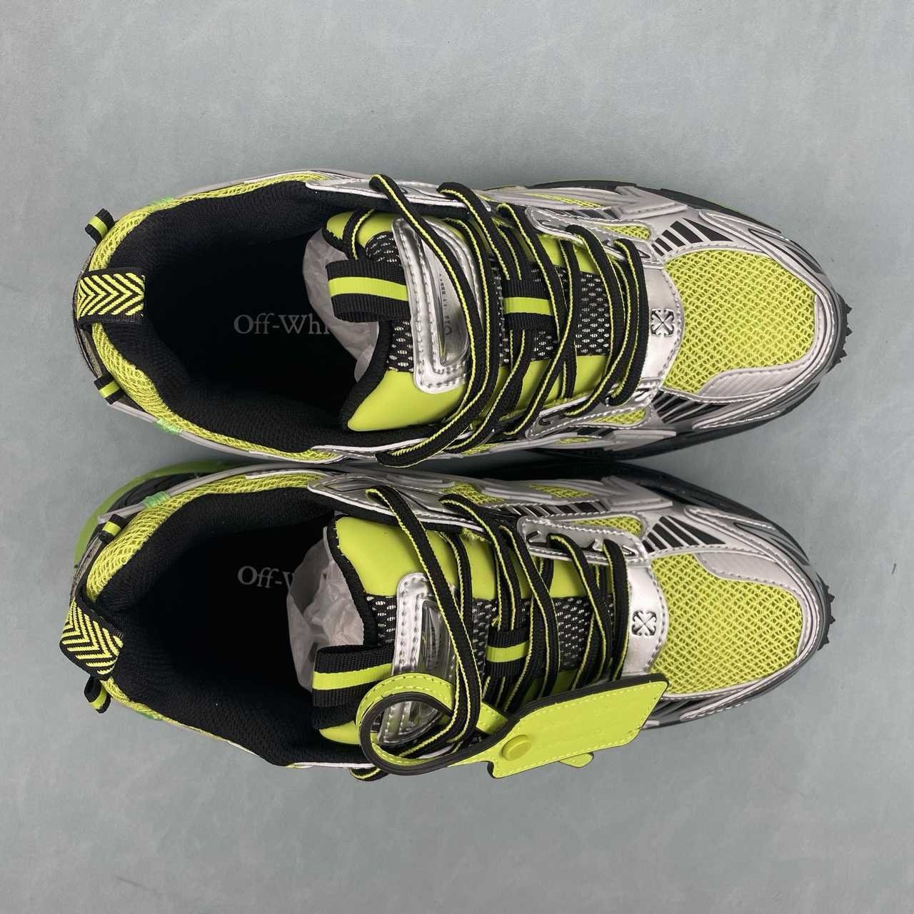 Off-White Be Right Back Neon Green Black