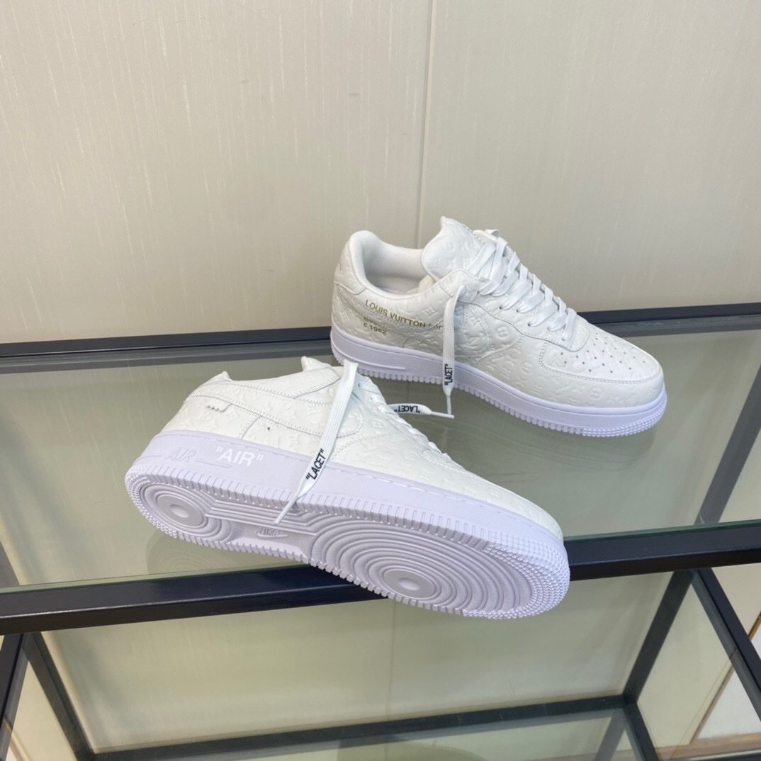 Louis Vuitton X Nike Air Force 1 White