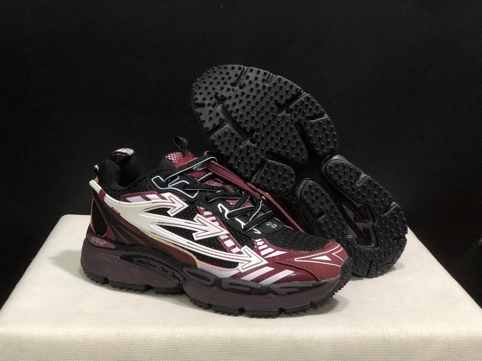 Off-White Be Right Back Dark Purple Black