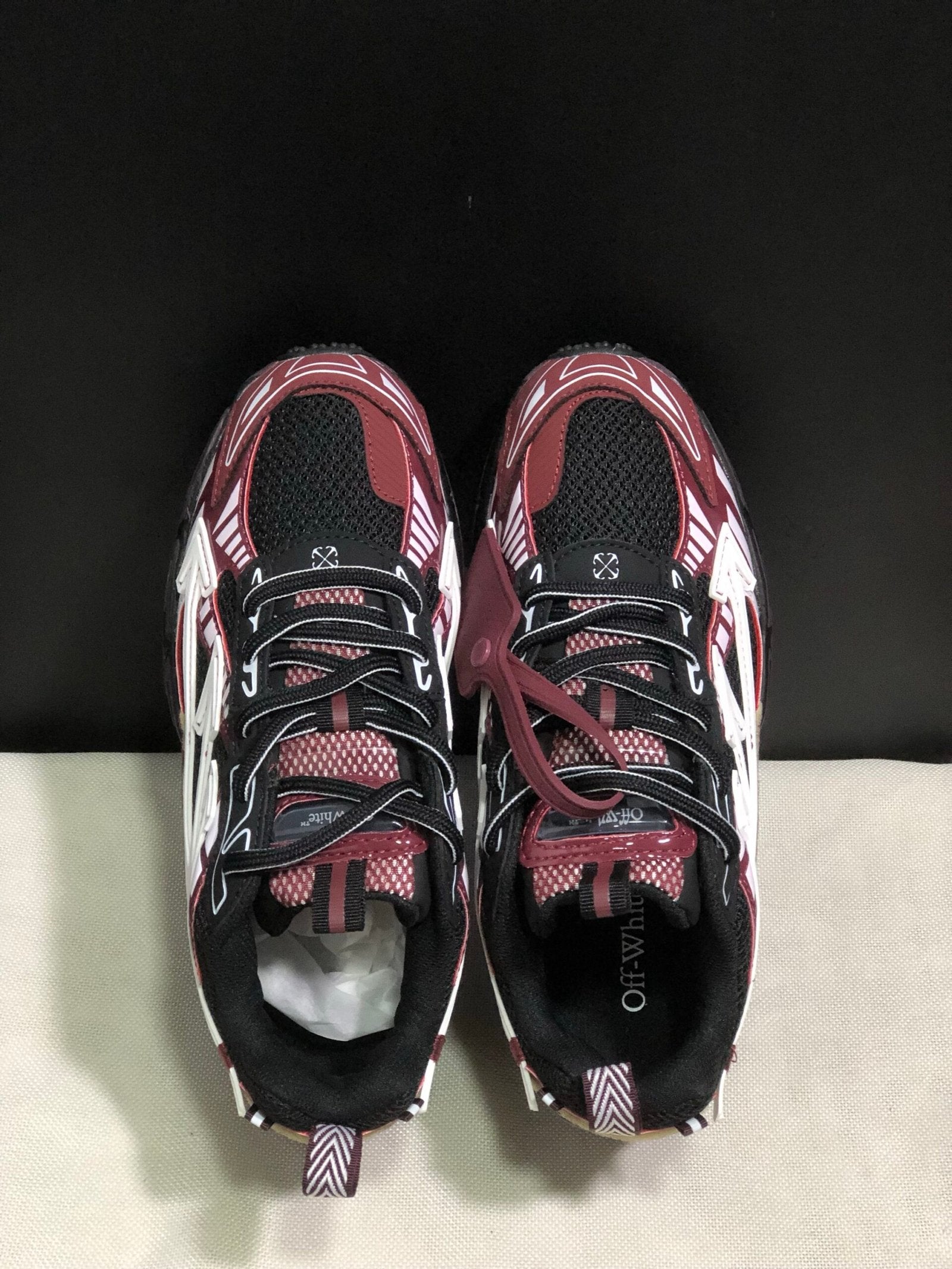 Off-White Be Right Back Dark Purple Black