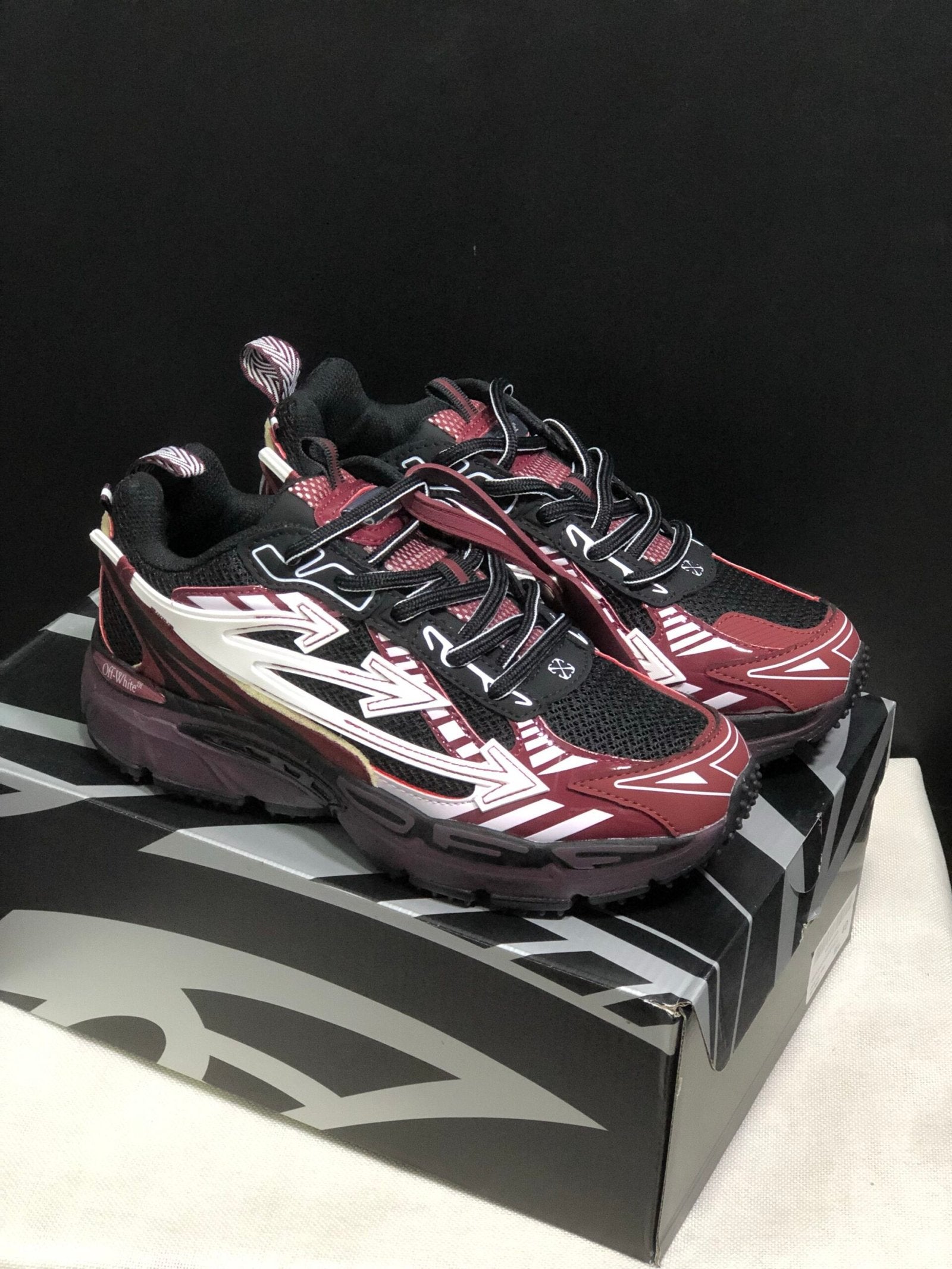 Off-White Be Right Back Dark Purple Black