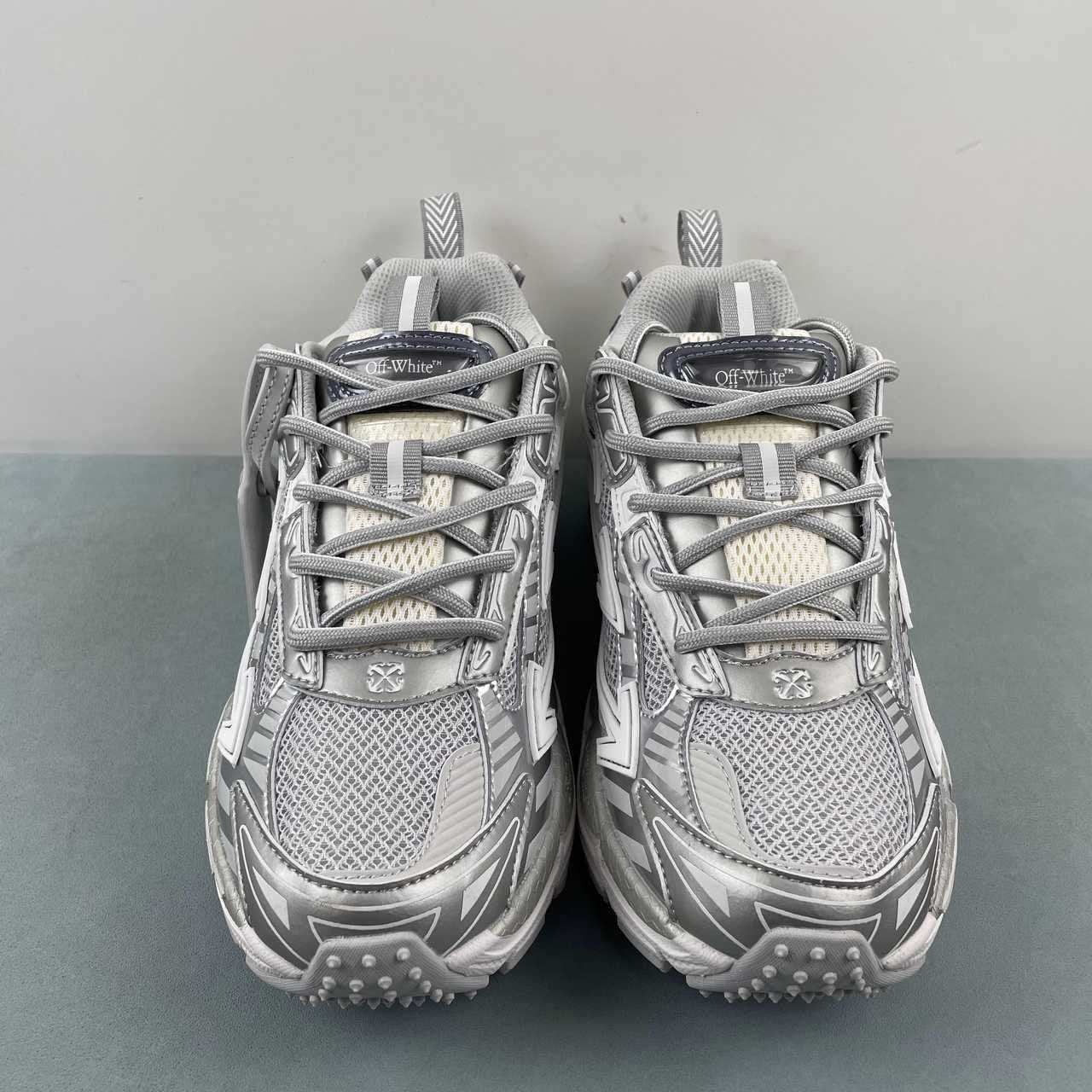 Off-White Be Right Back Silver Metallic