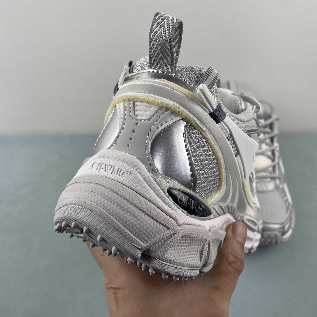 Off-White Be Right Back Silver Metallic