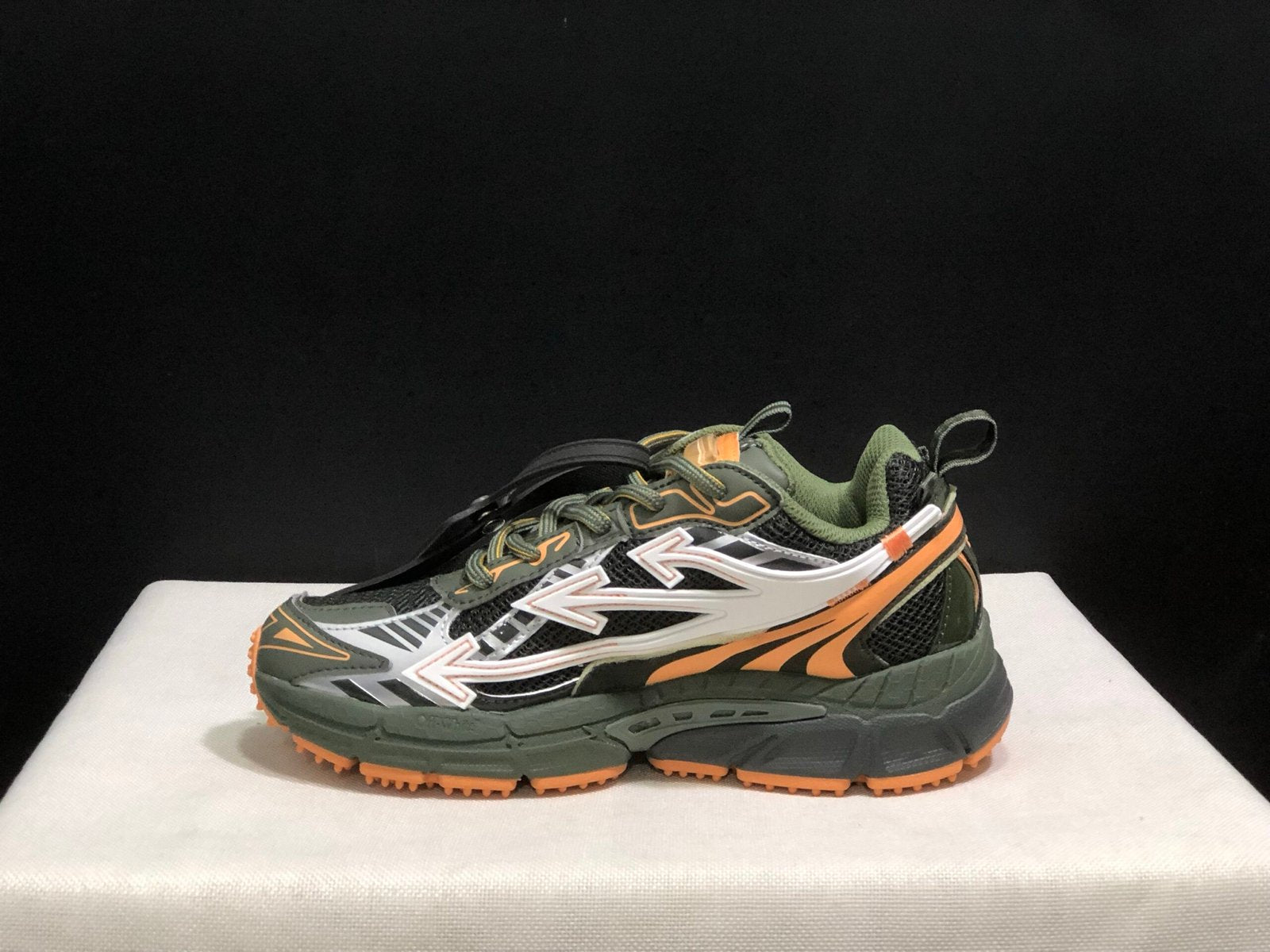 Off-White Be Right Back Military Green Peach