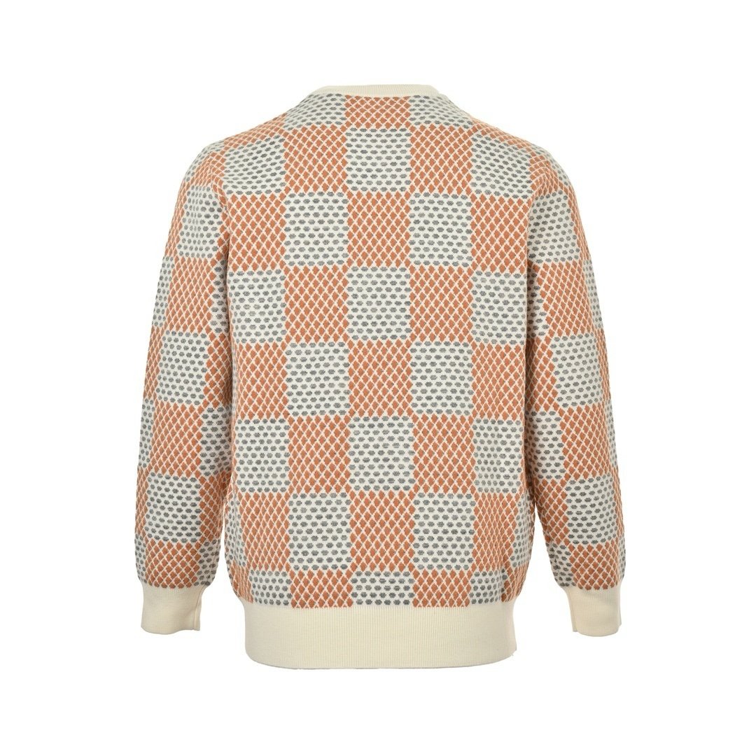 Louis Vuitton Damier Jacquard Cotton Pullover