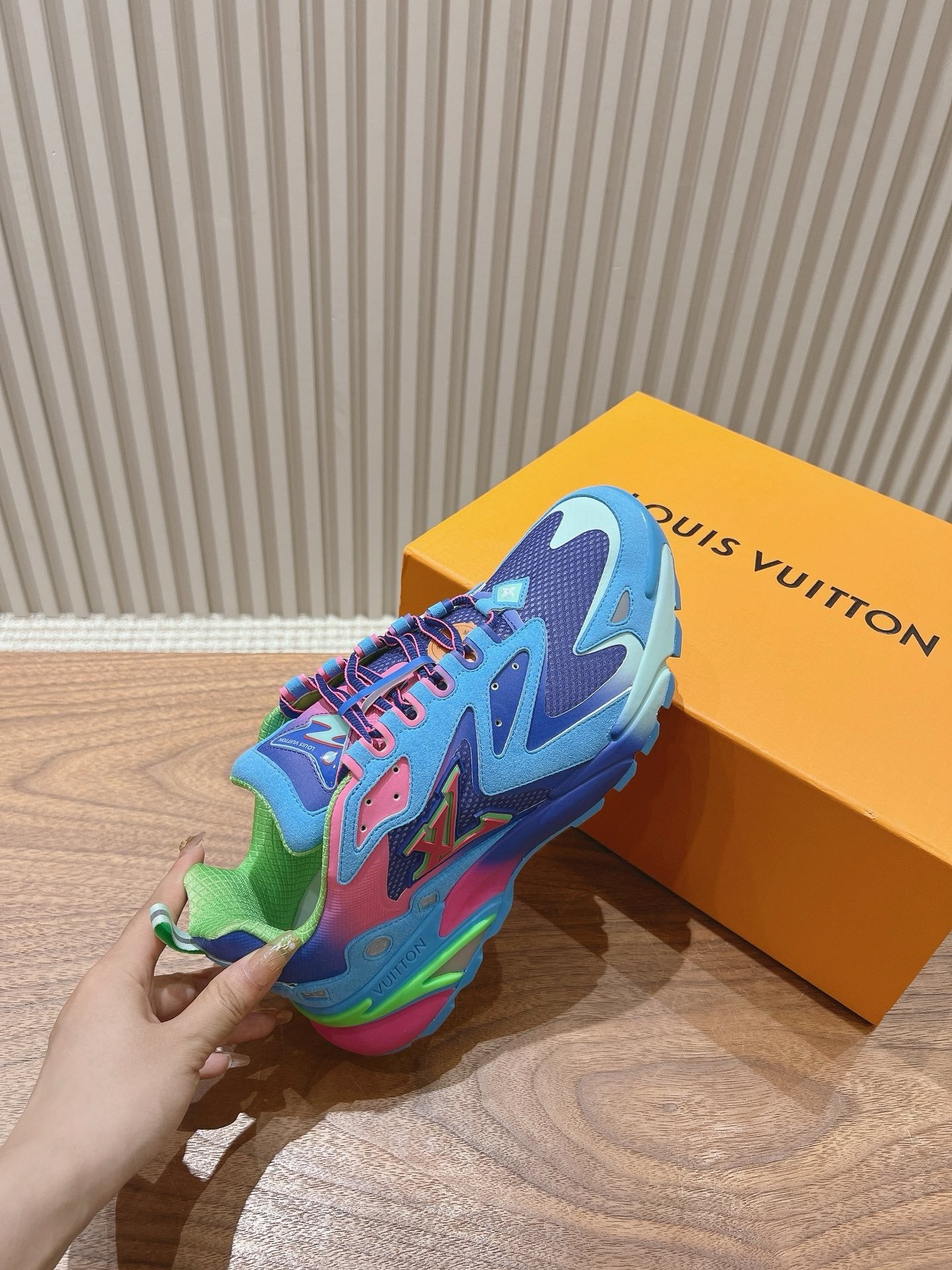 Louis Vuitton Runner Tatic Blue