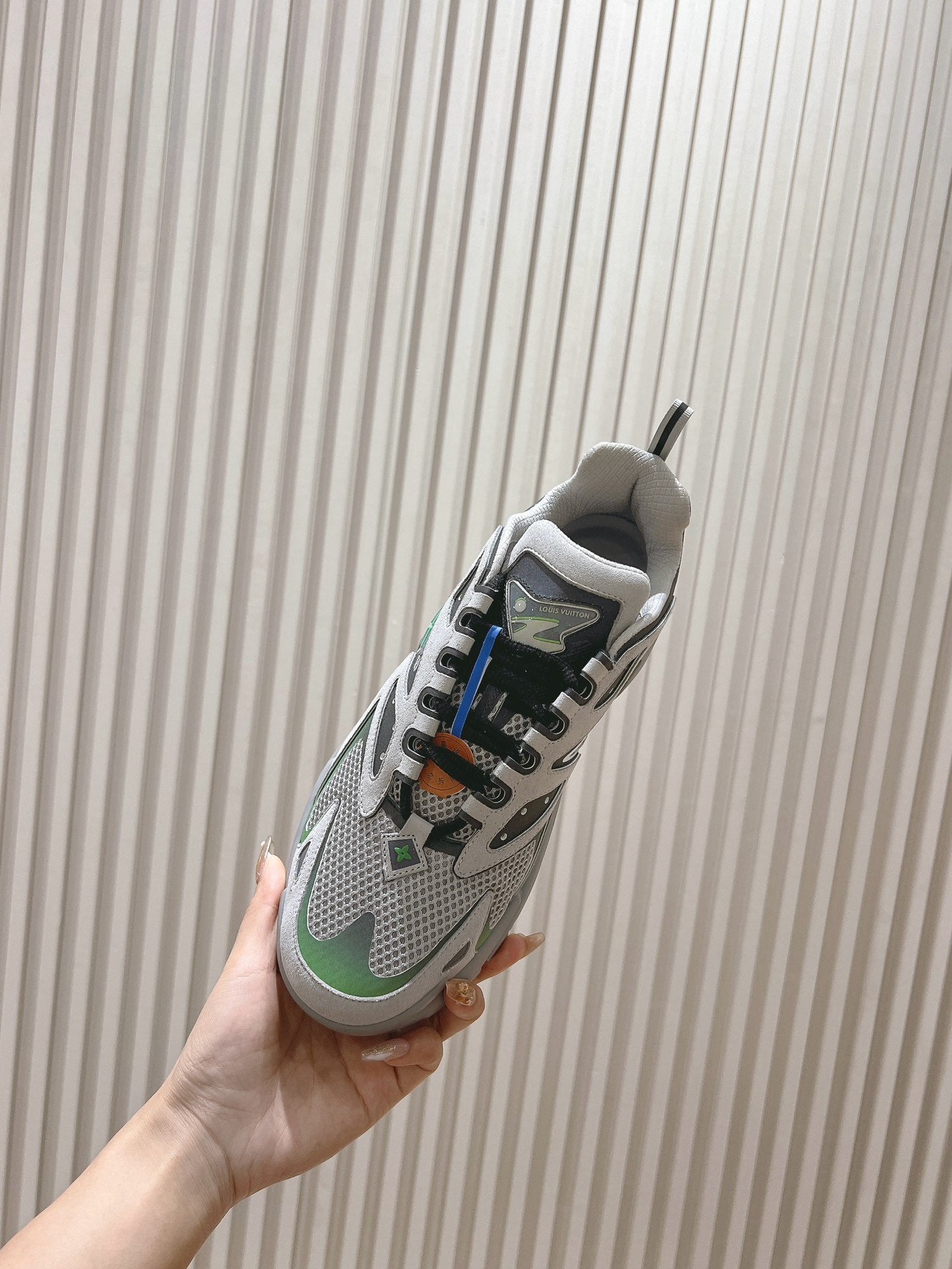Louis Vuitton Runner Tatic Grey Green