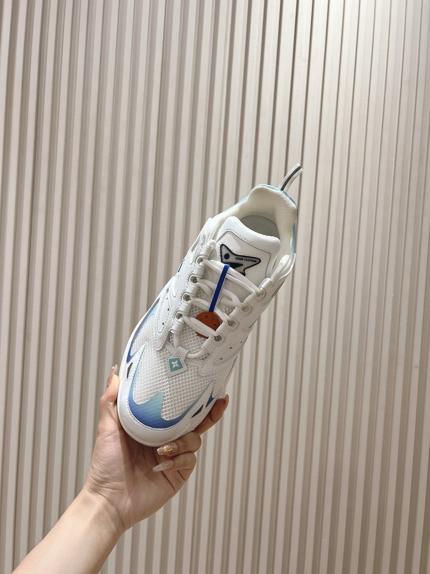 Louis Vuitton Runner Tatic White Blue