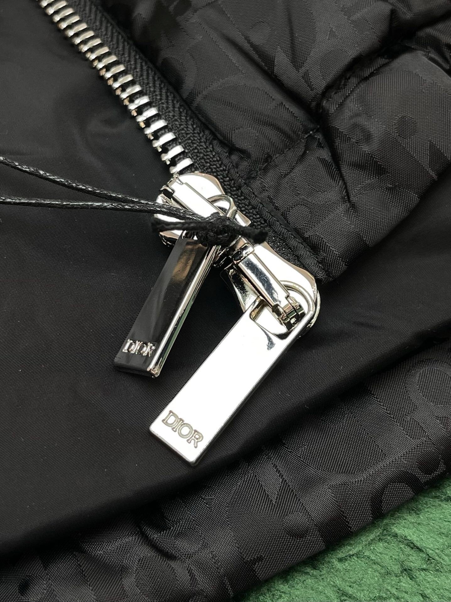 Dior Oblique Down Jacket Black Technical Jacquard