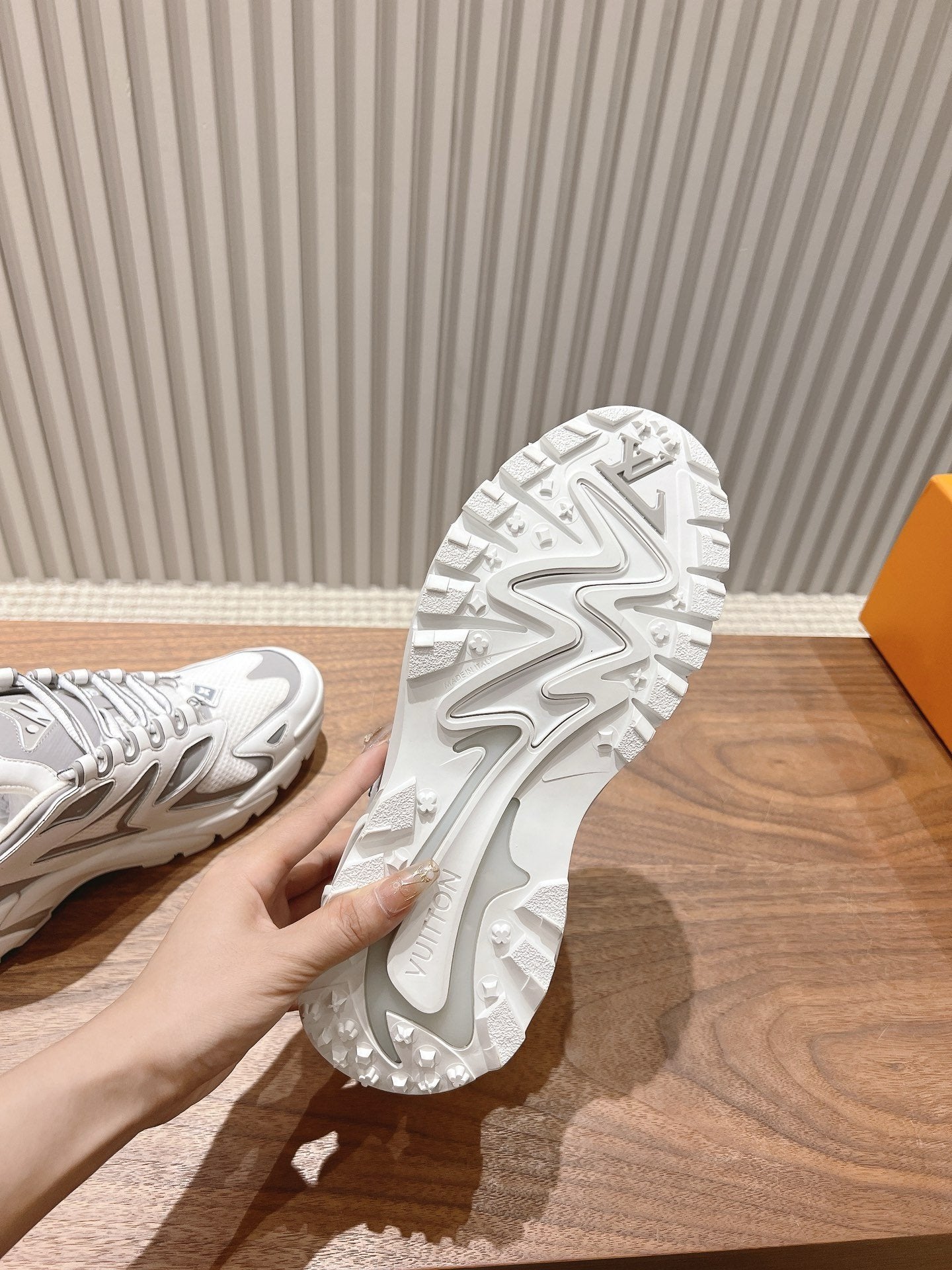 Louis Vuitton Runner Tatic Black White  Grey