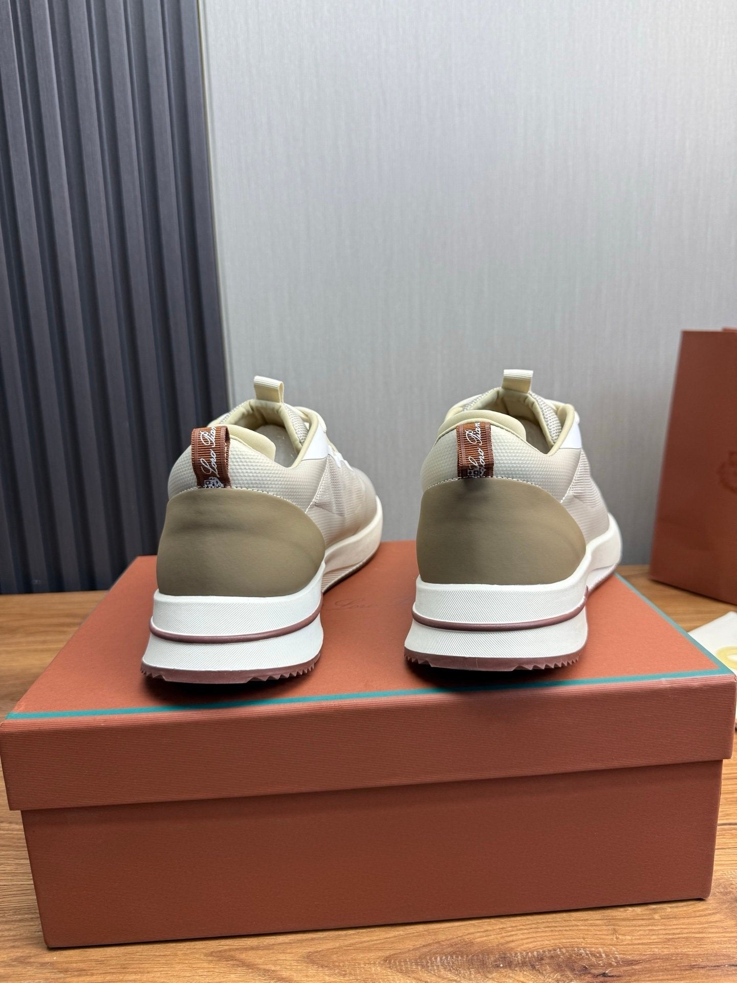 Loro Piana Weekend Walk Technical Mesh Beige
