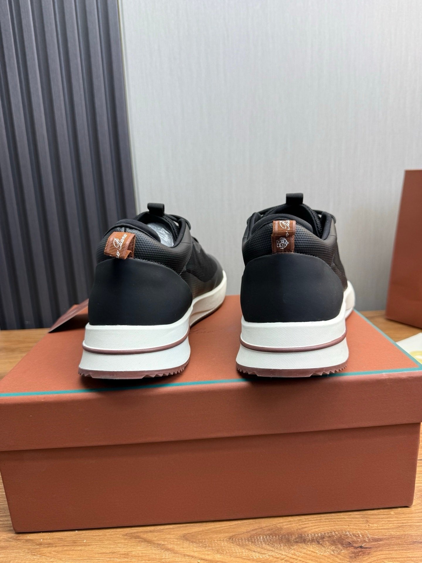 Loro Piana Weekend Walk Technical Mesh Black